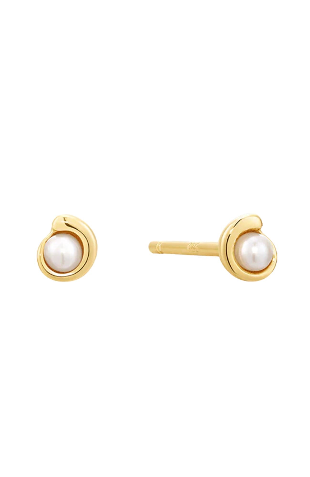 Aster Studs Sterling 925 Gold
