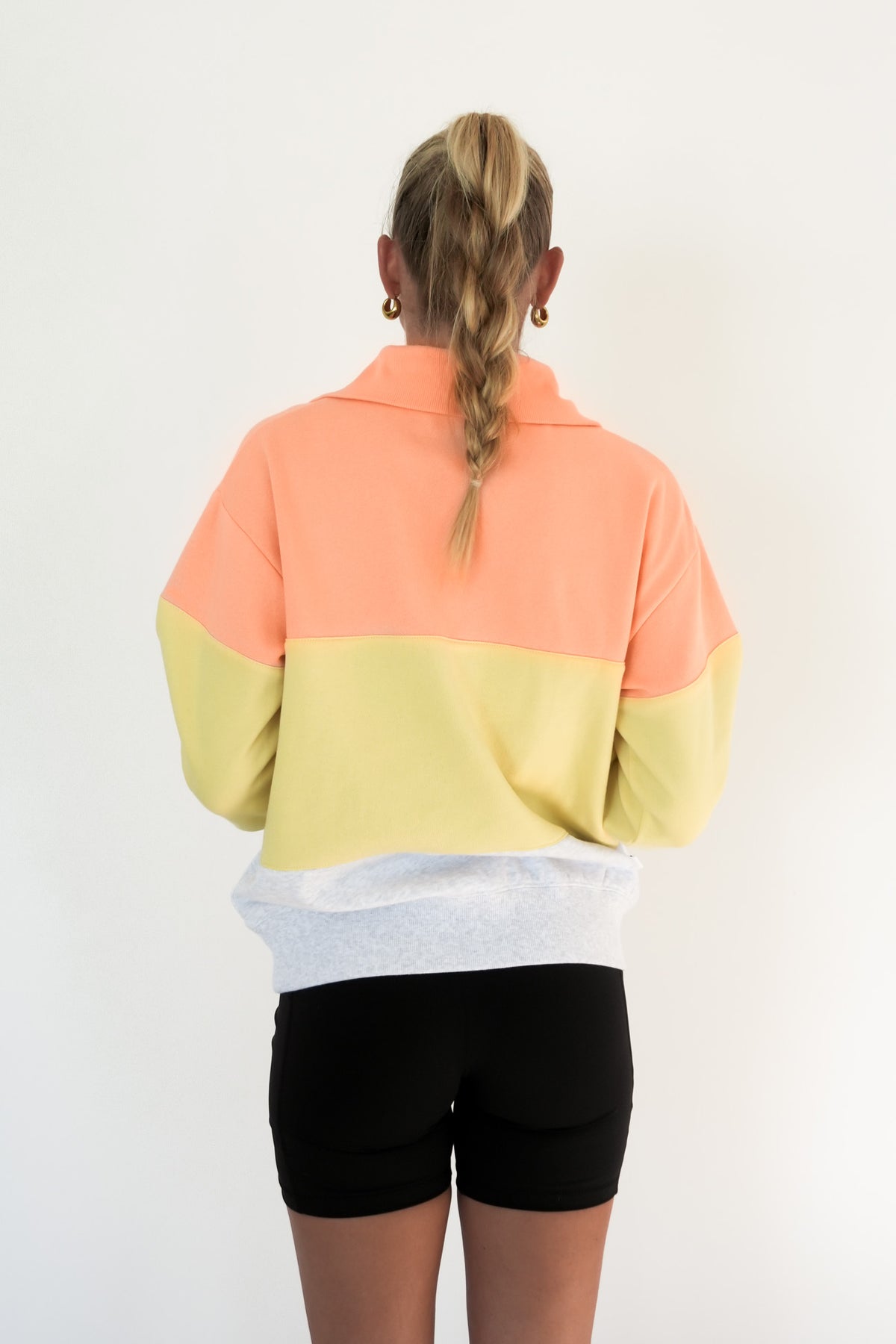 Avani Quarter Crew Lemon Melon