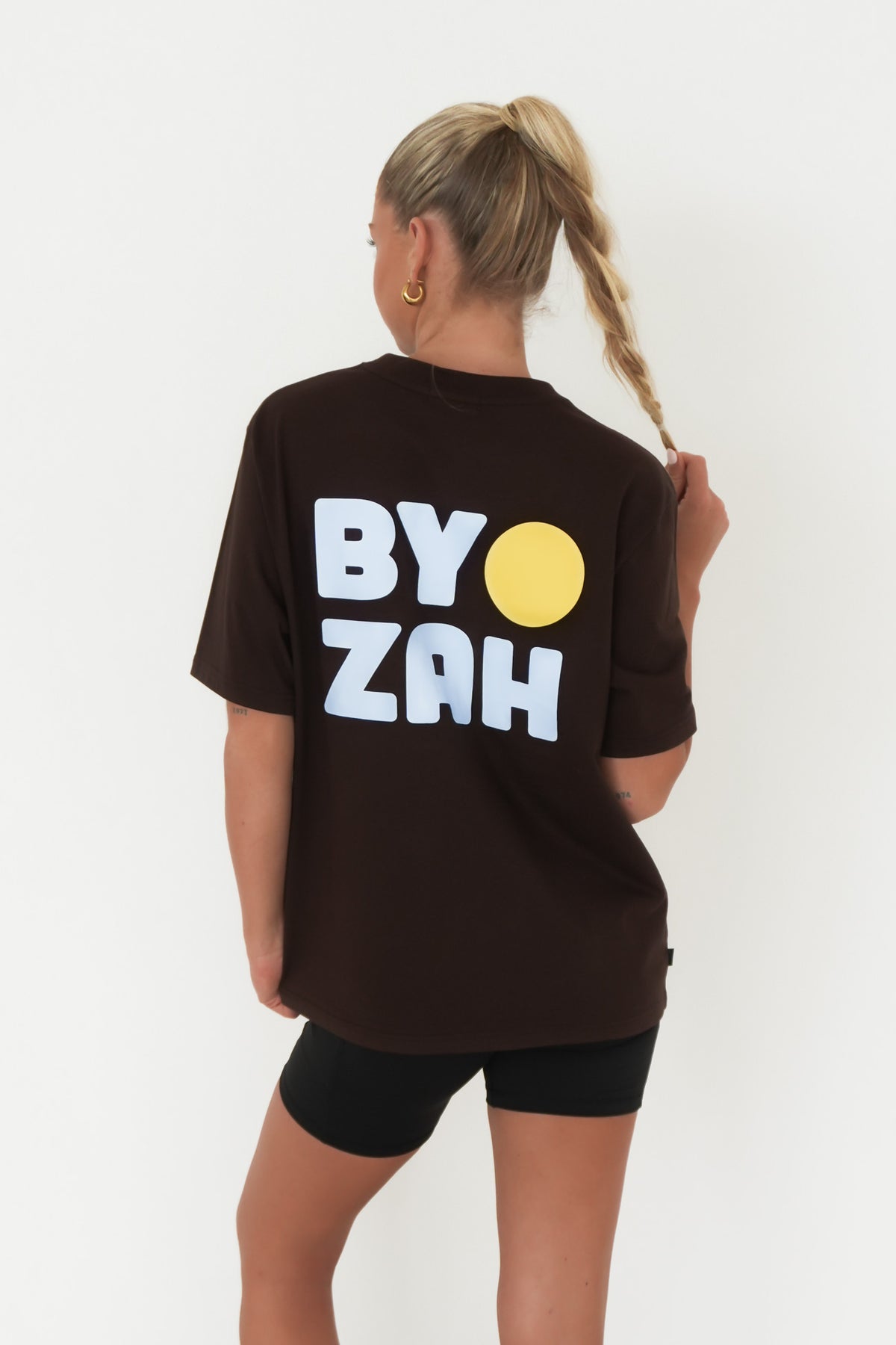 Avara Oversized Tee Chocolate