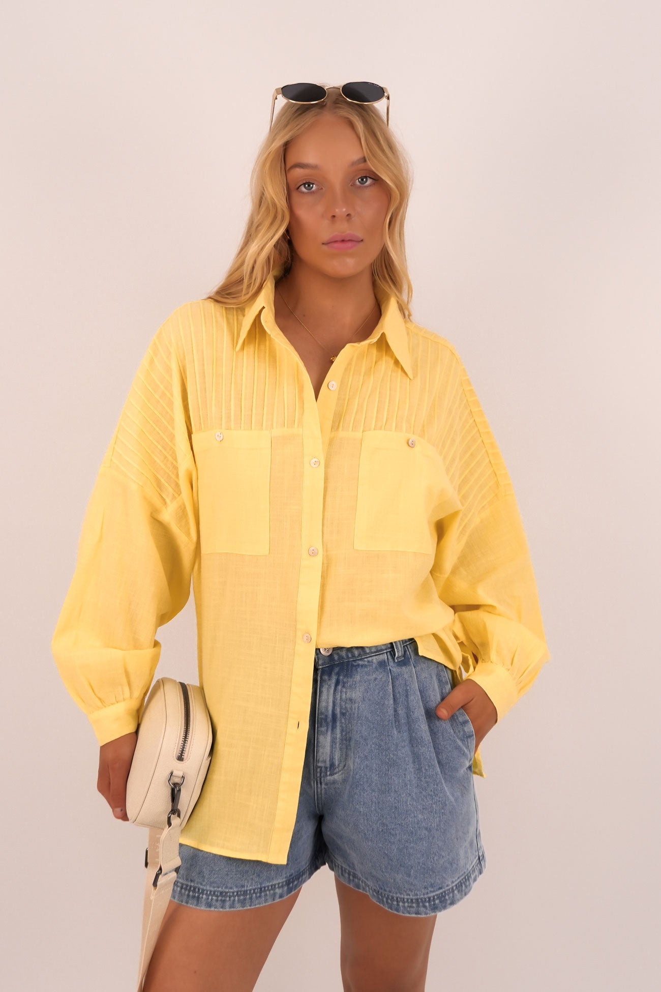 Belle Shirt Yellow