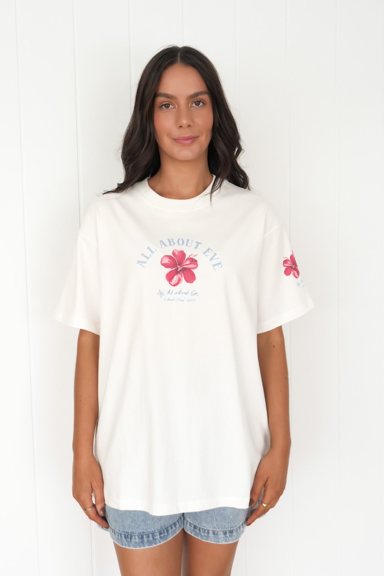 Bonnie Relaxed Tee Vintage White