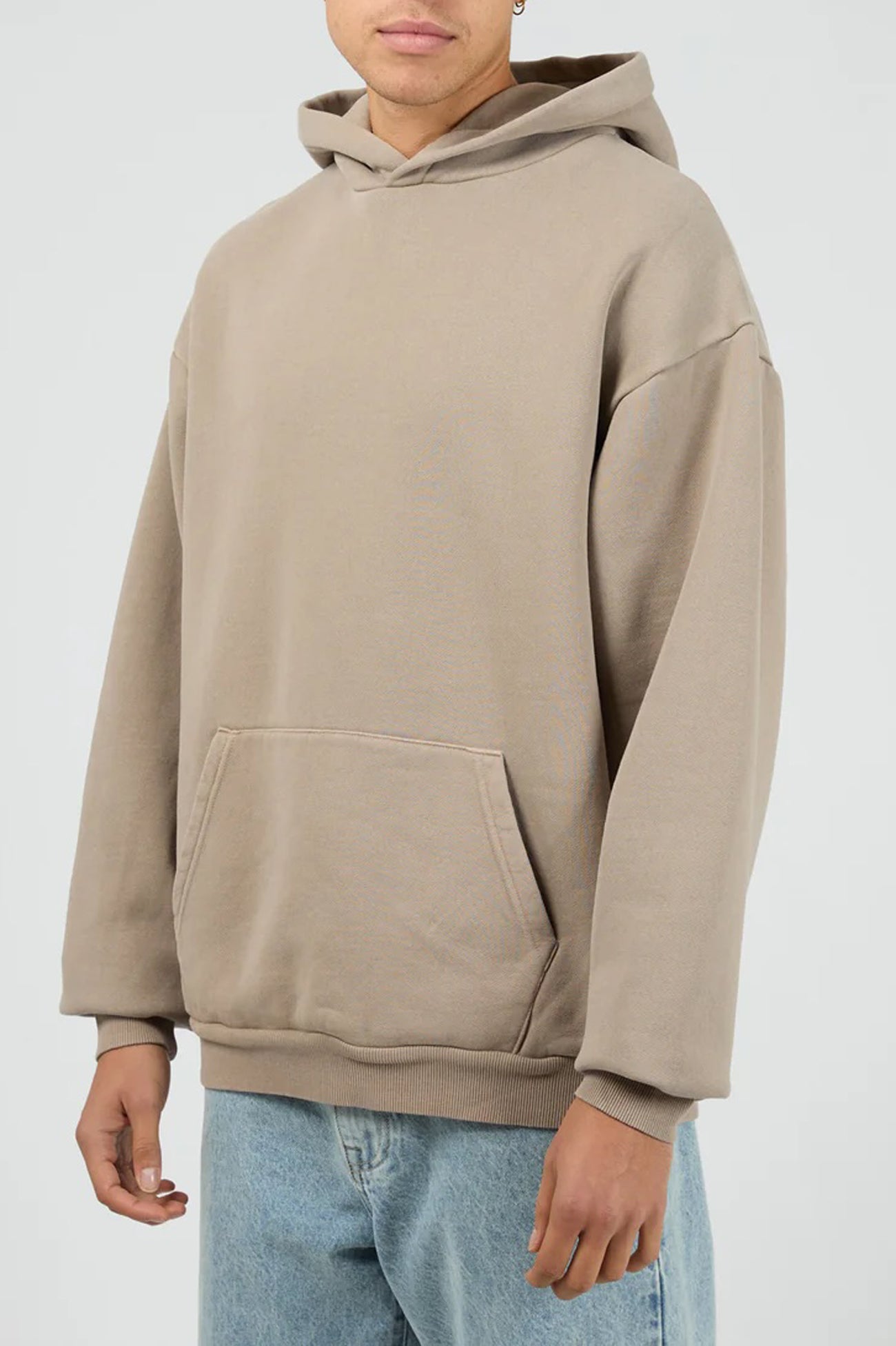 Box Hoodie Cement