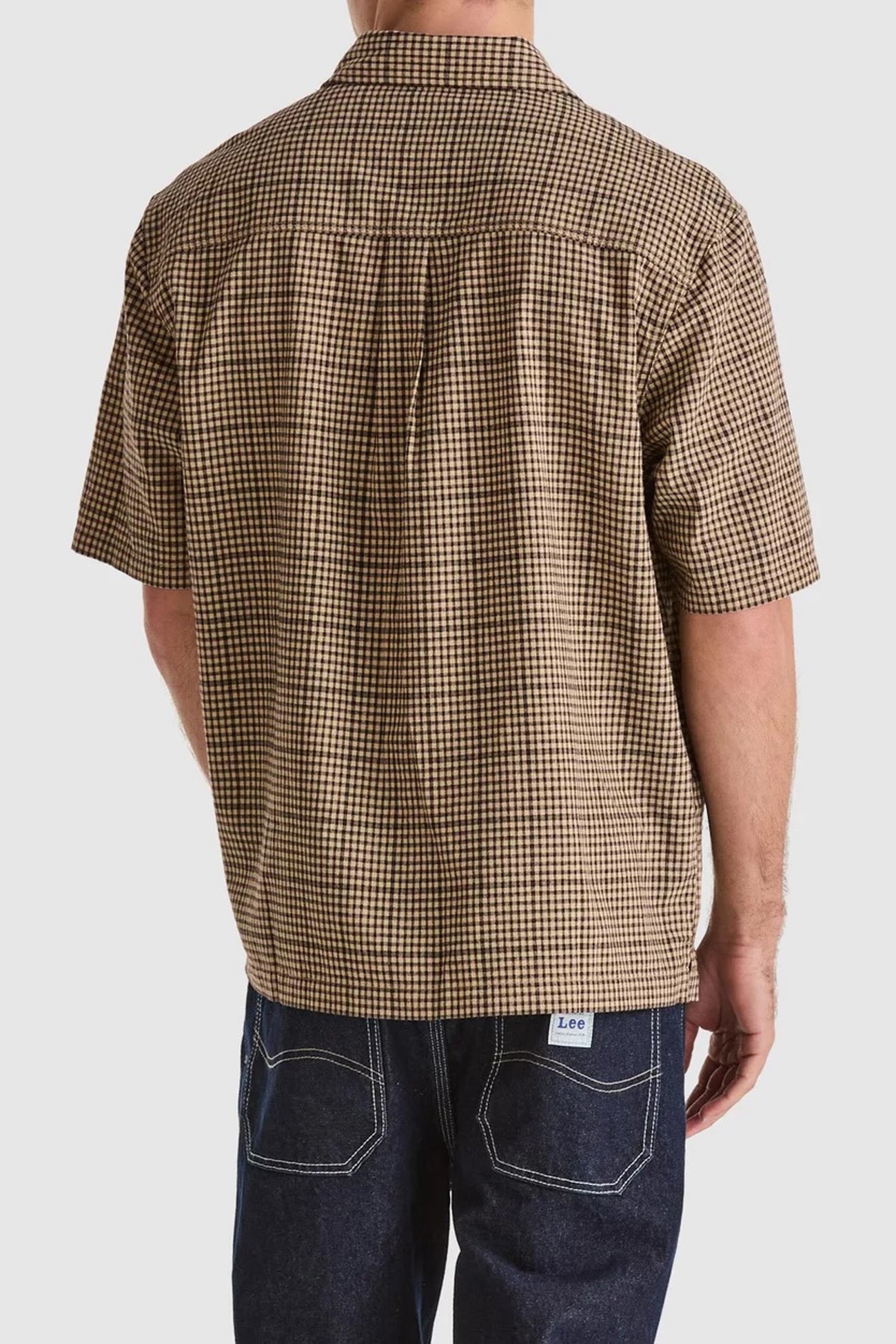 Boxcutter Shirt Sand Check