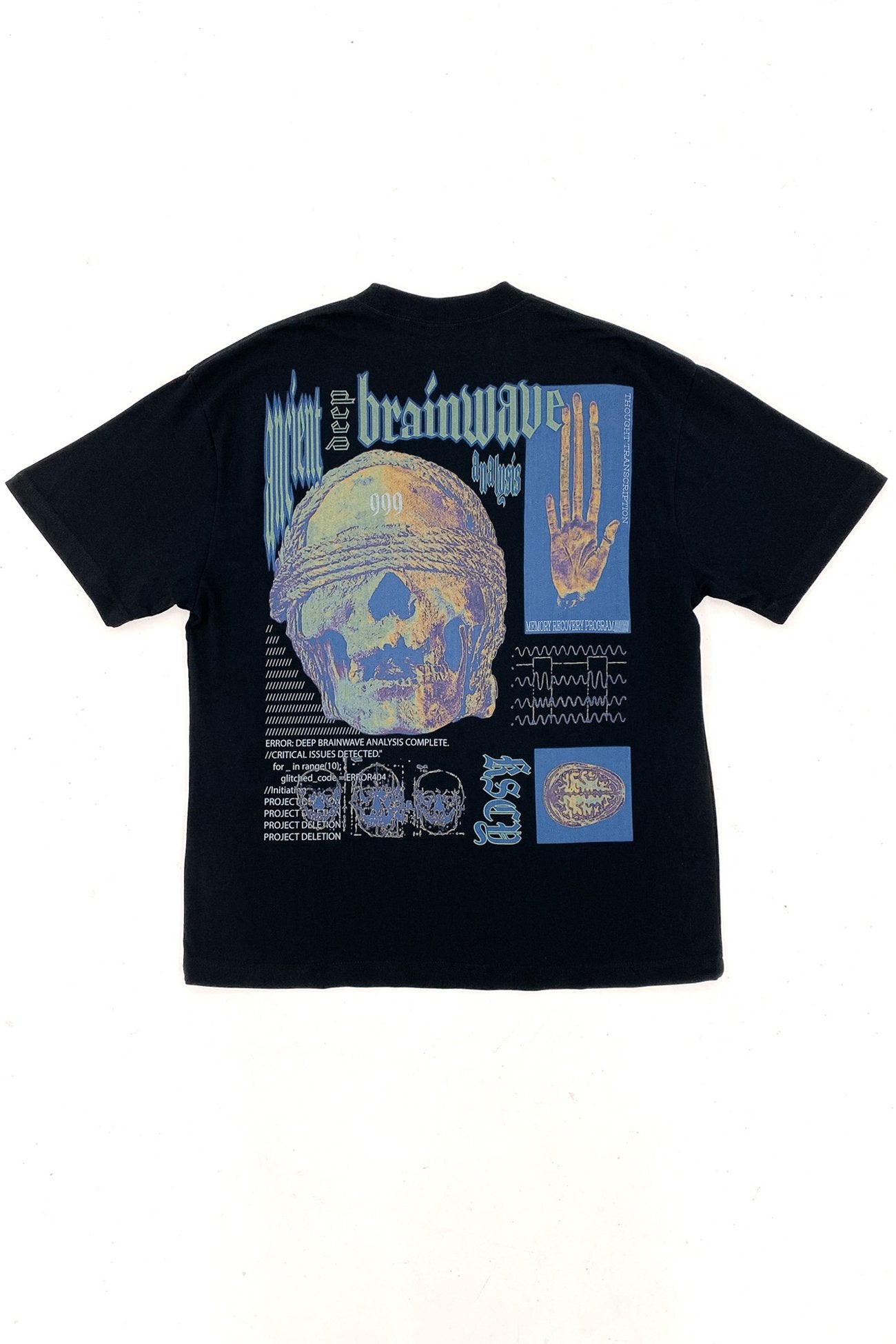 Brainwave Street Tee Anthracite Black