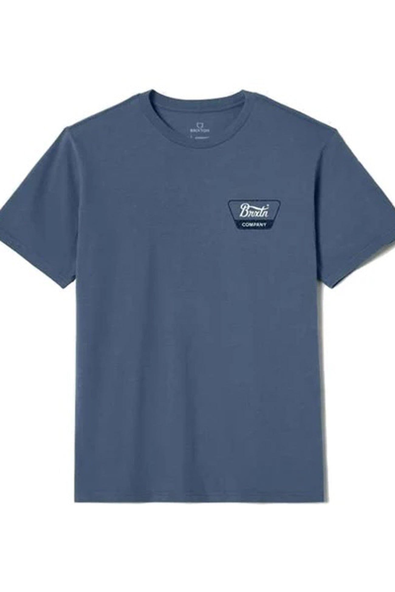 Linwood Short Sleeve Tee Harbor Blue Cool Grey