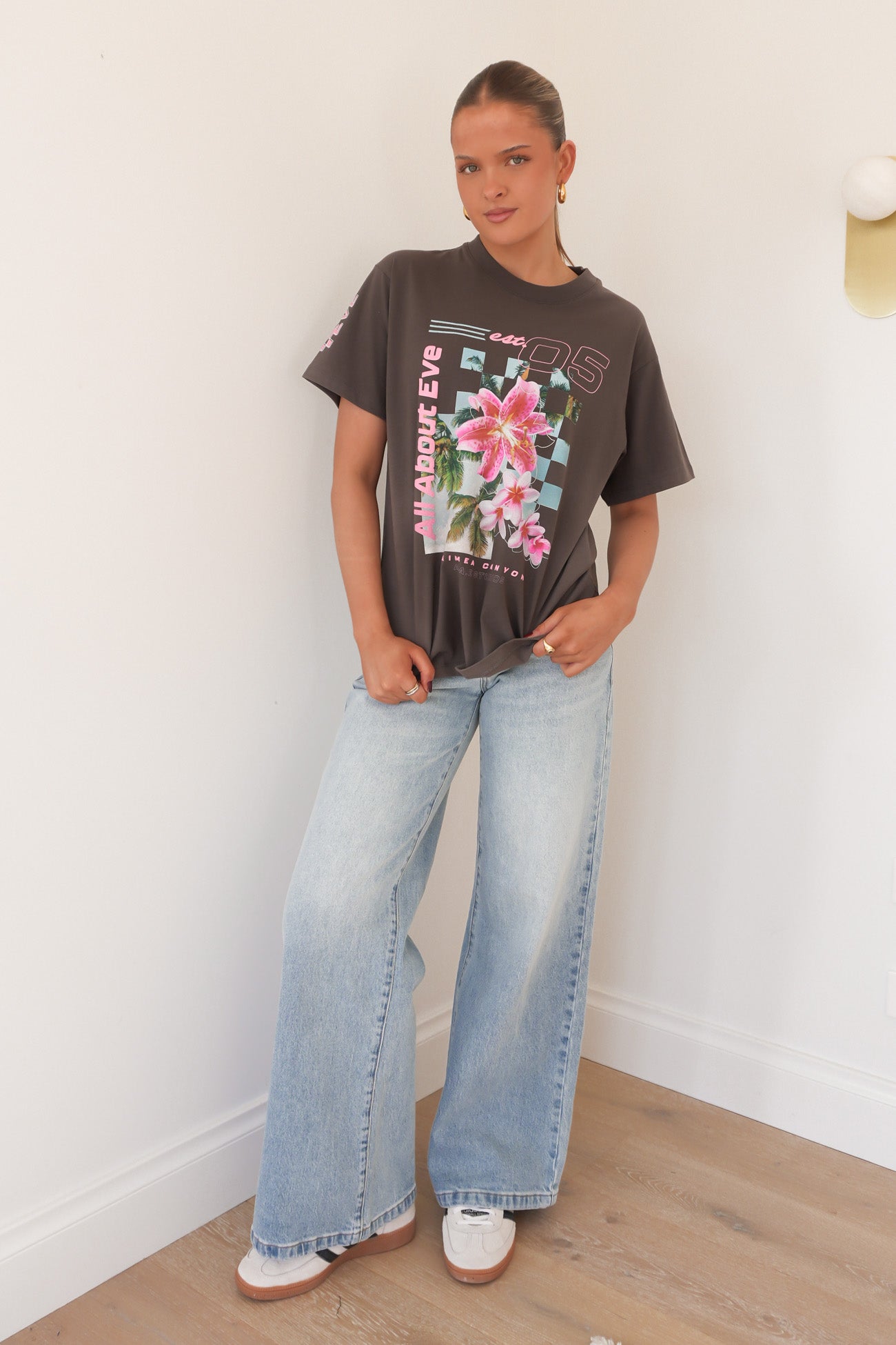 Canyon Relaxed Tee Charcoal