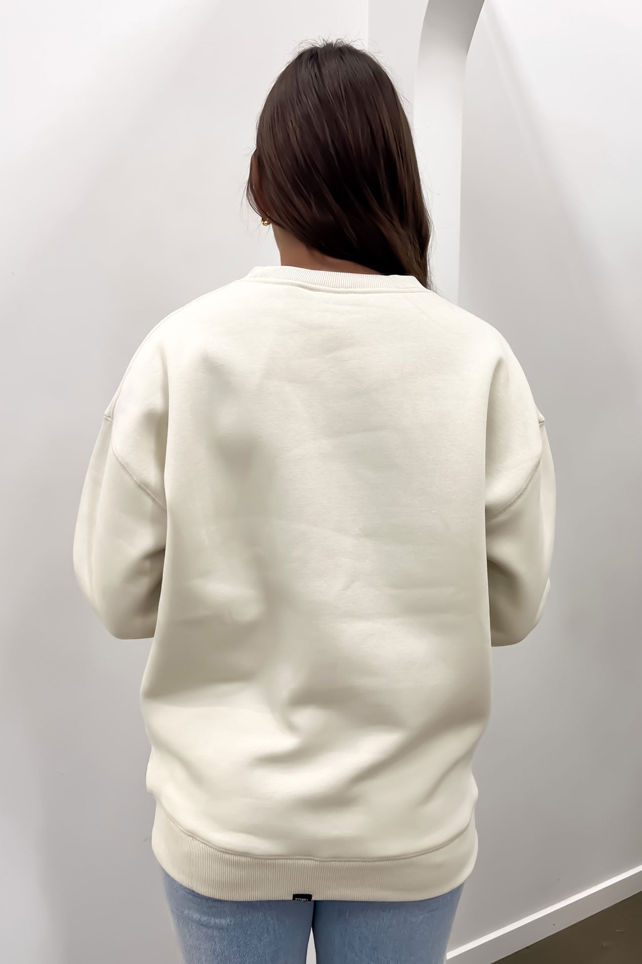 Cariot Rides On Slouch Crew Heritage White