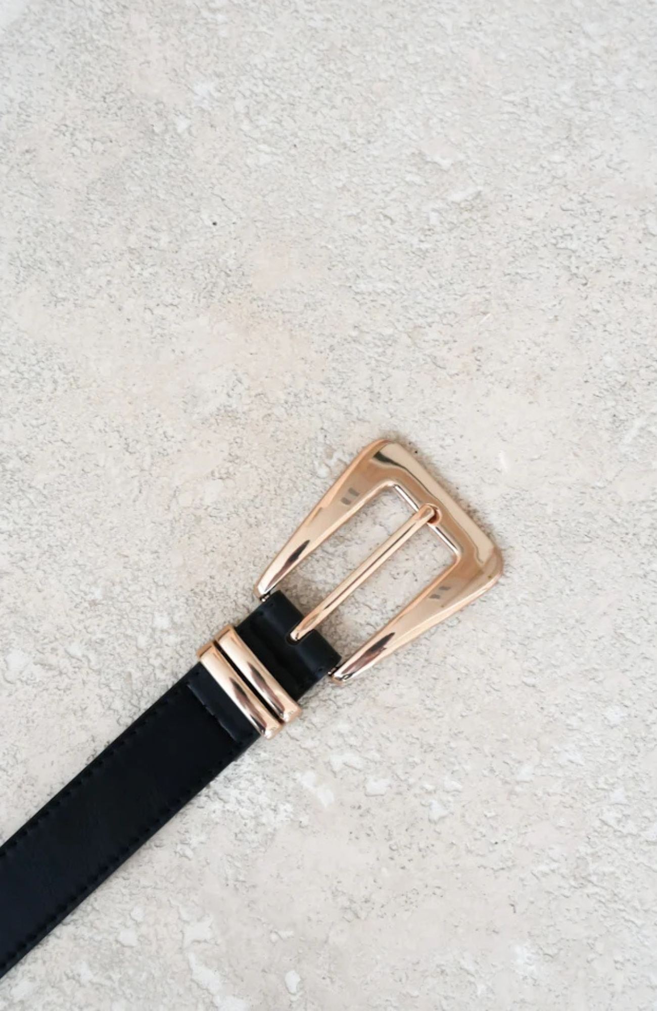 Carmen Belt Black Gold