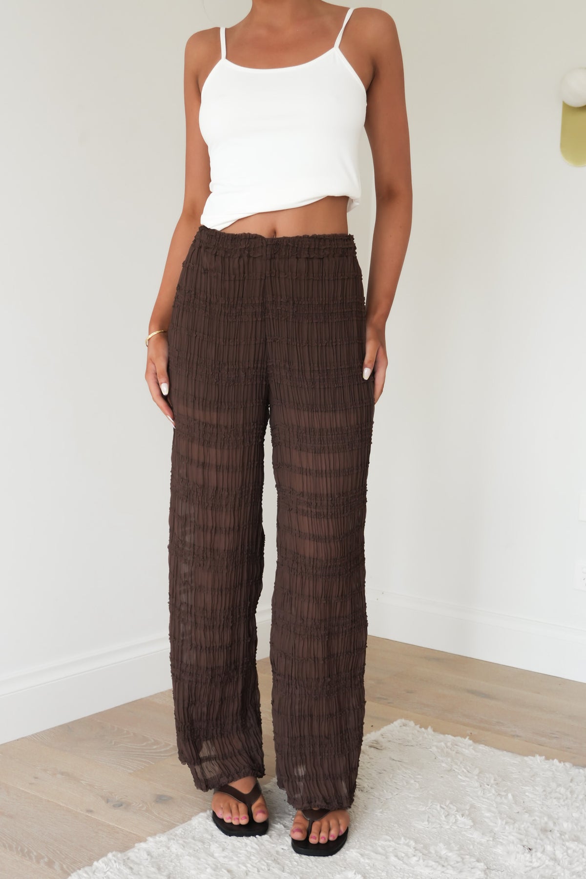 Catherine Pant Chocolate