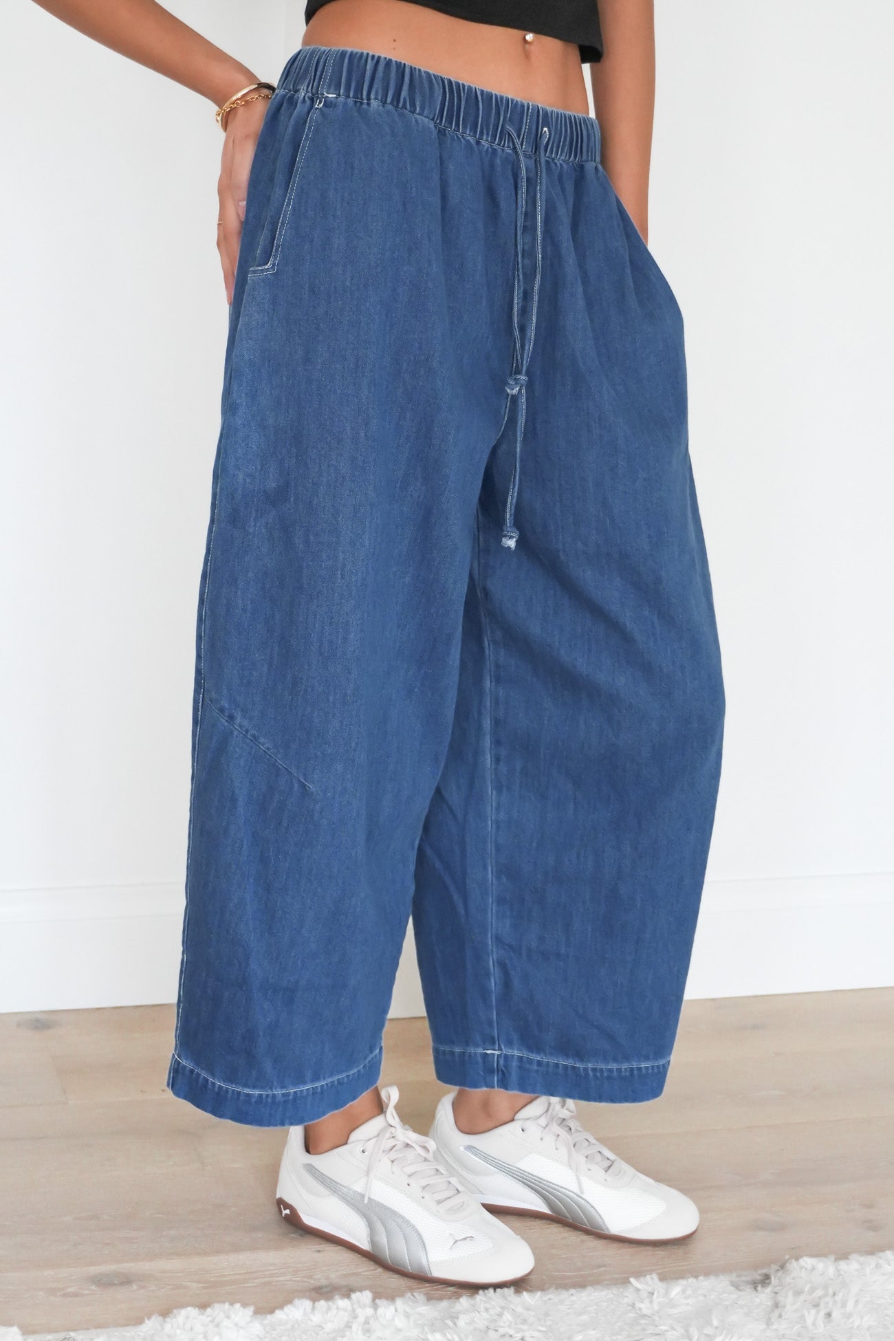 Charisse Denim Pant Blue