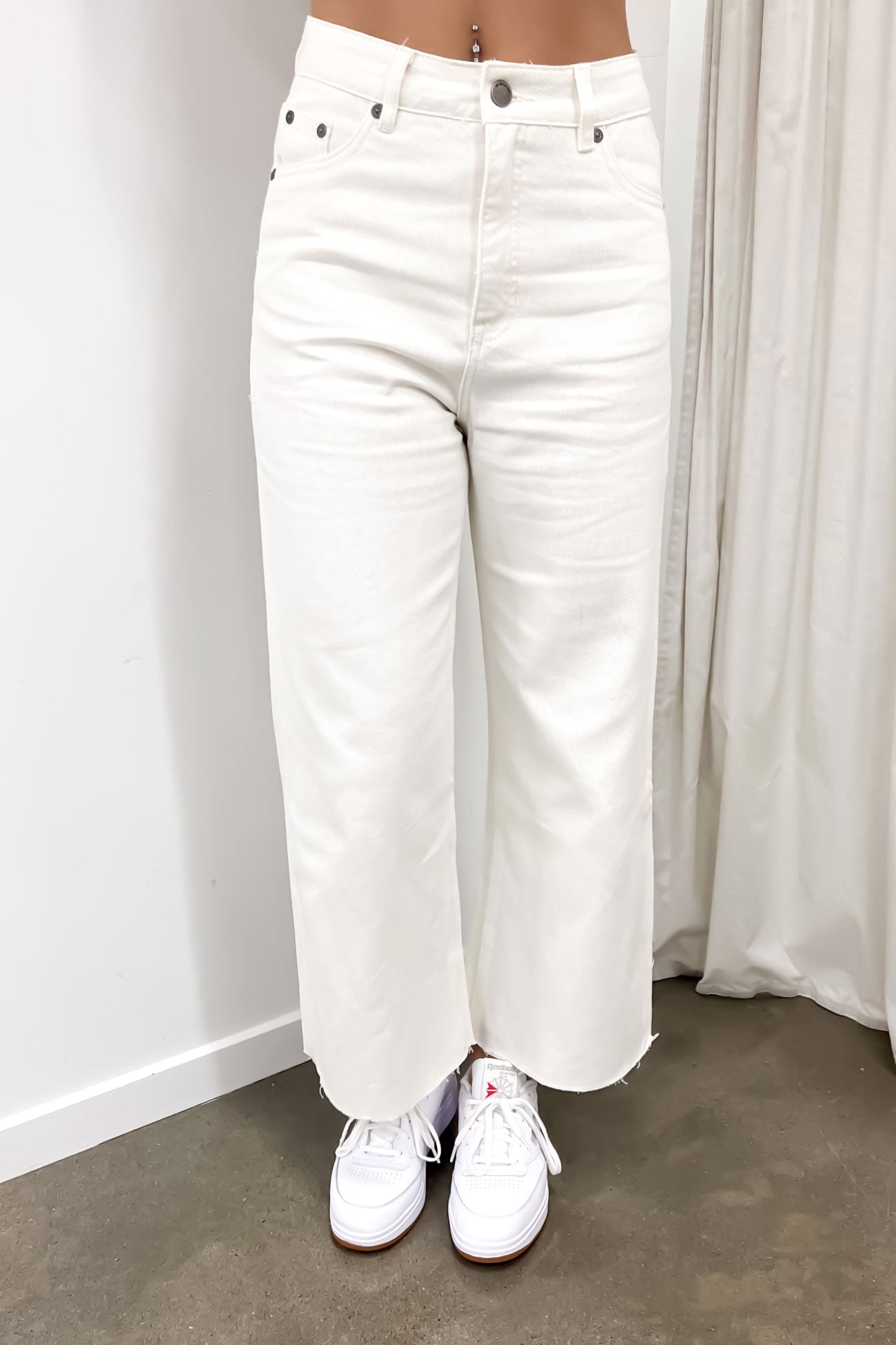 Charlie High Rise Wide Leg Jean