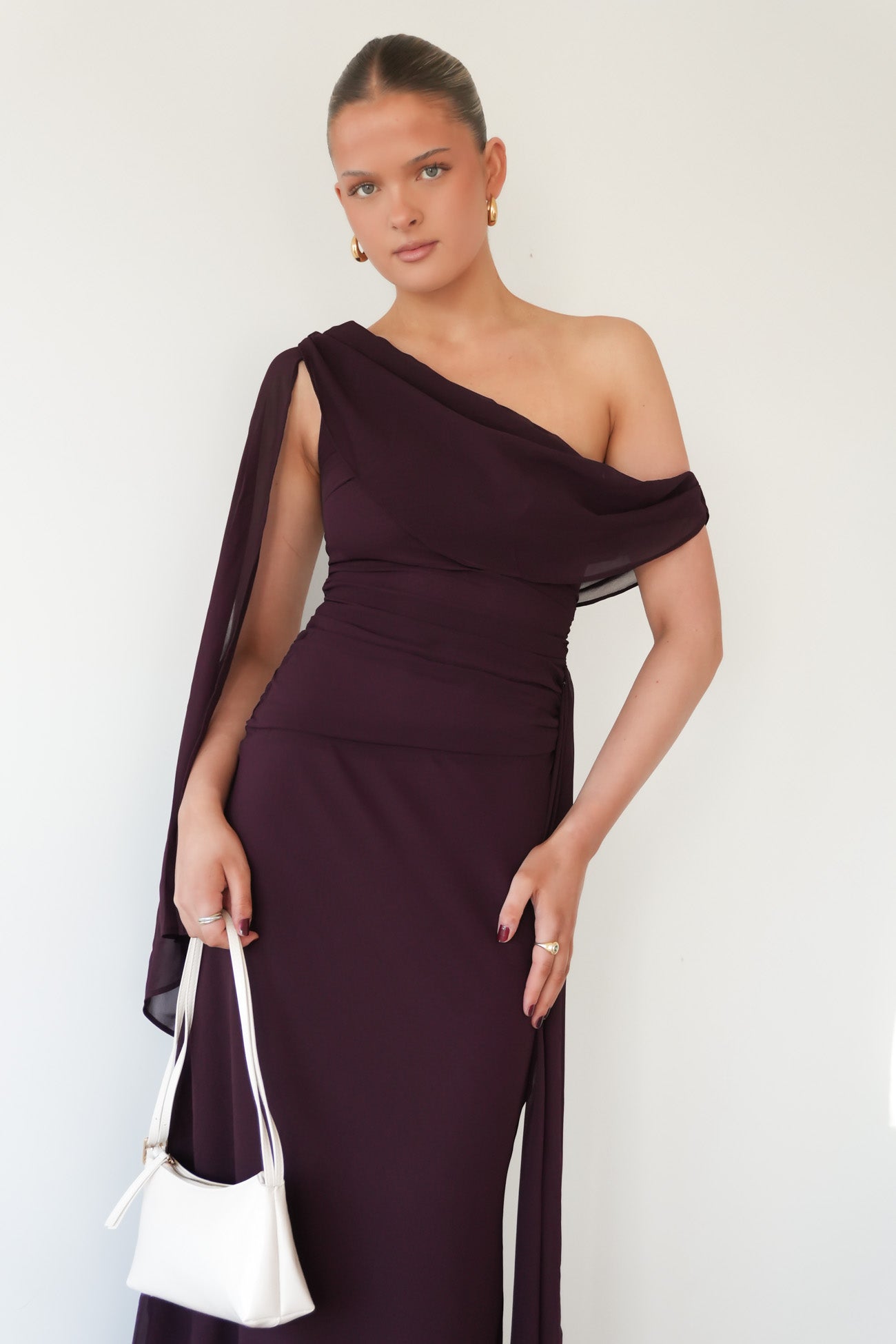 Charmen Maxi Dress Plum