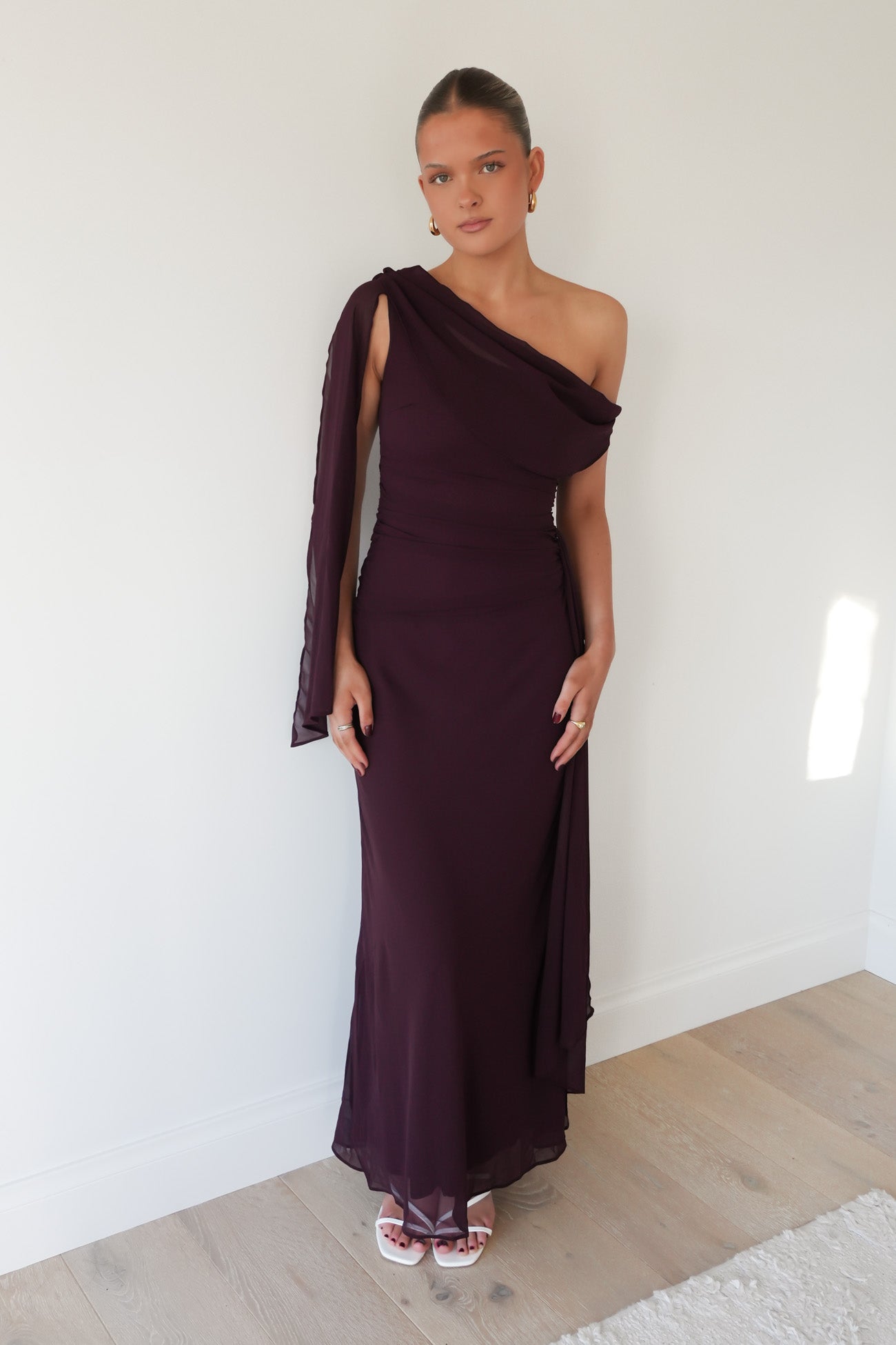 Charmen Maxi Dress Plum