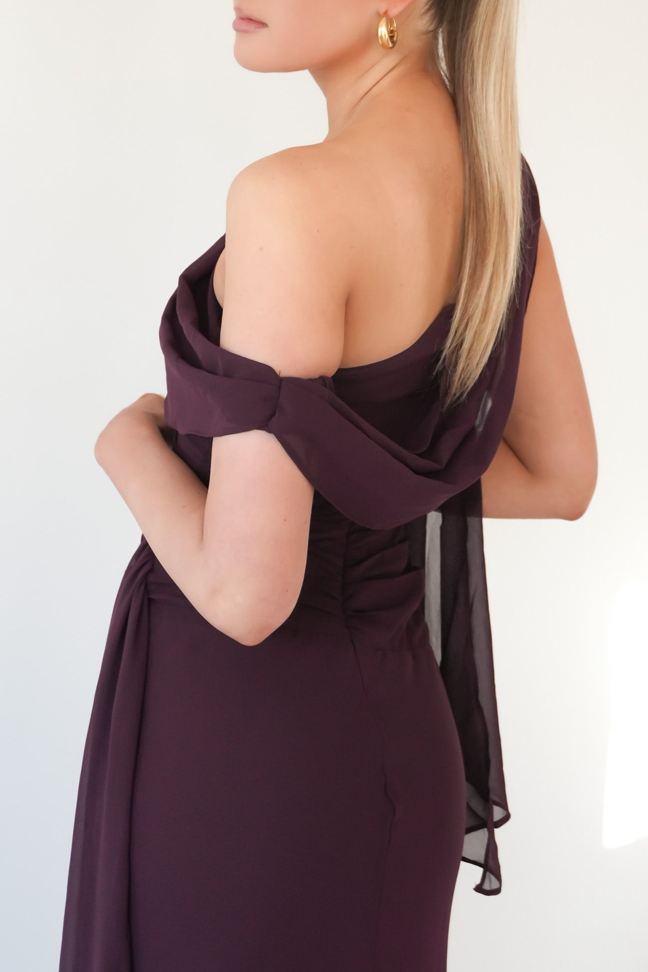 Charmen Maxi Dress Plum