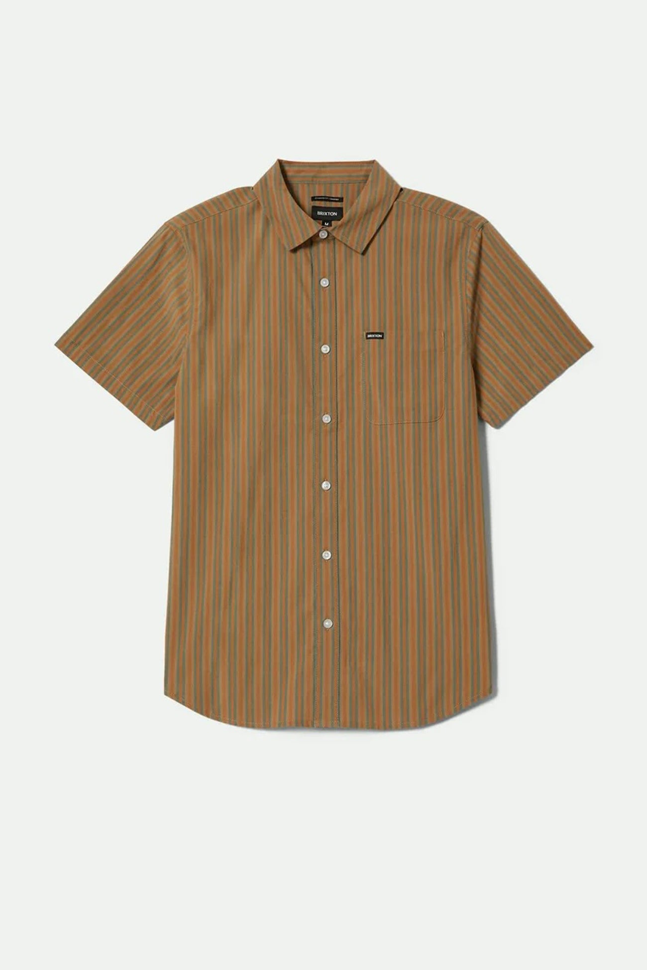 Charter-Stripe-Short-Sleeve-Woven-Rustic-Caramel-Night-Sage-3-jpg