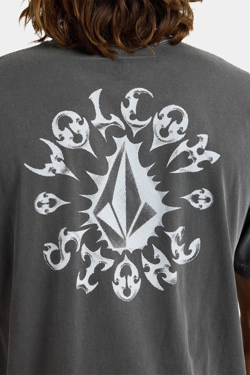 Chrome Stone Short Sleeve Tee Black