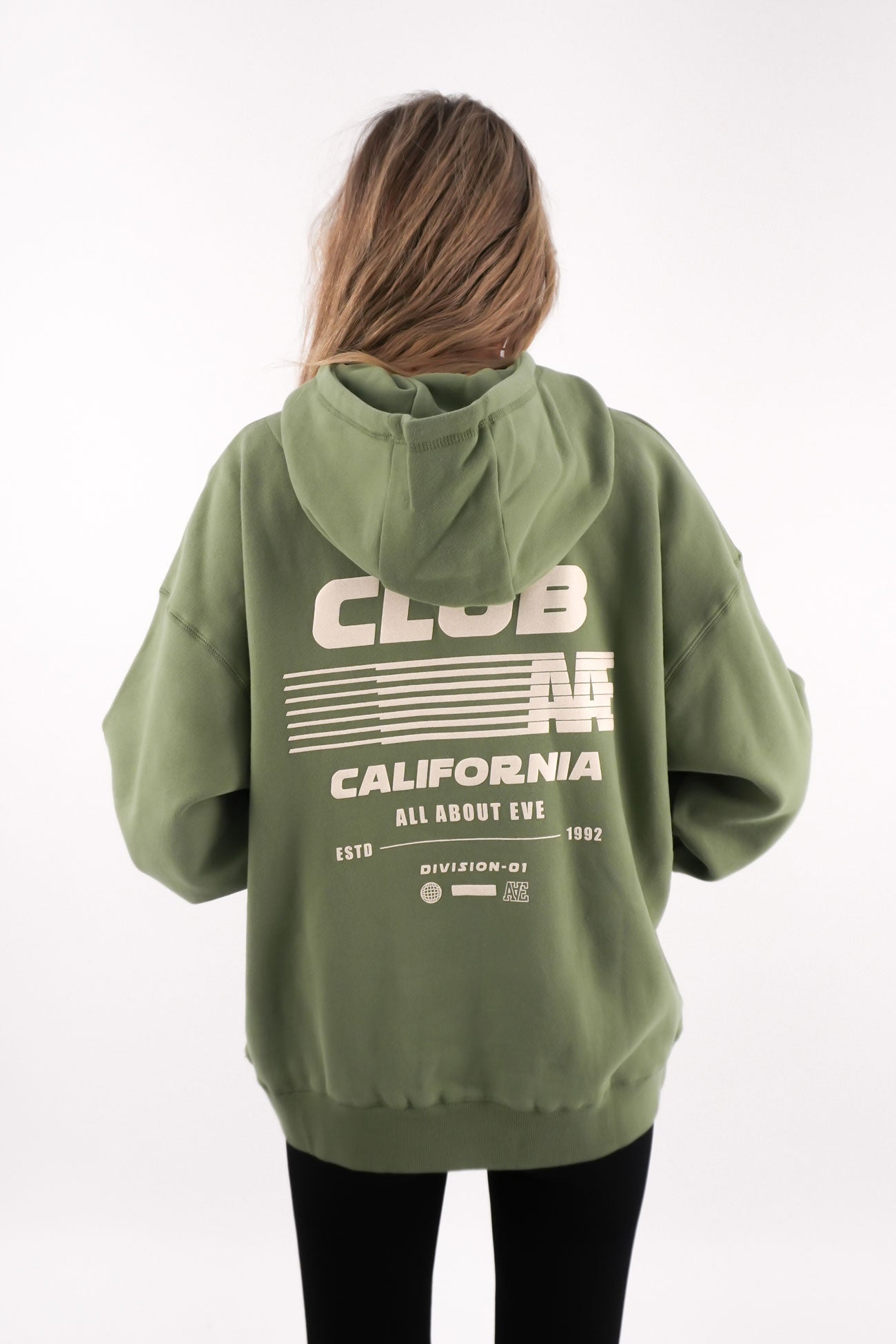 Club Relaxed Hoodie Khaki