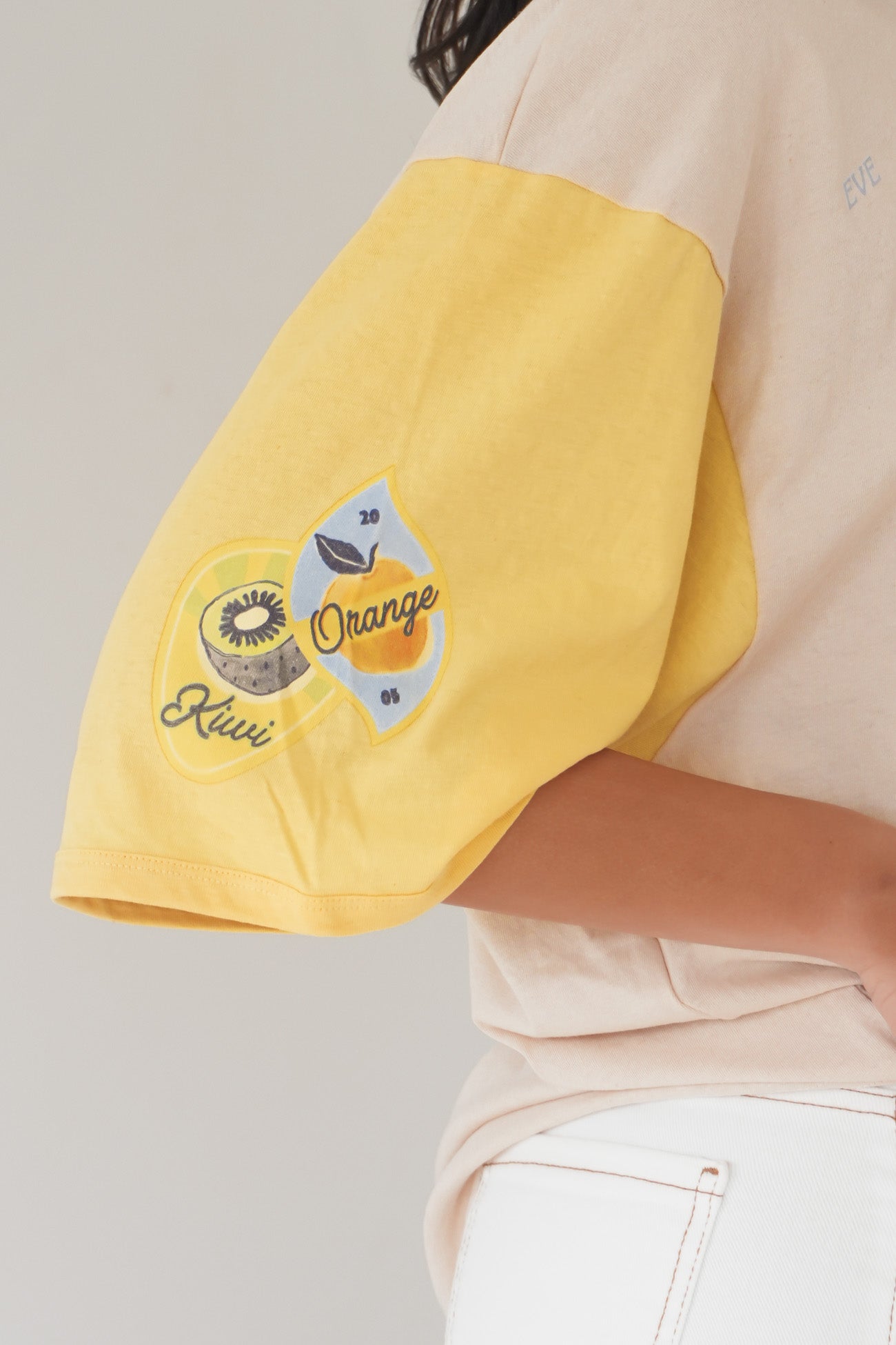 Club Capri Oversized Tee Vanilla
