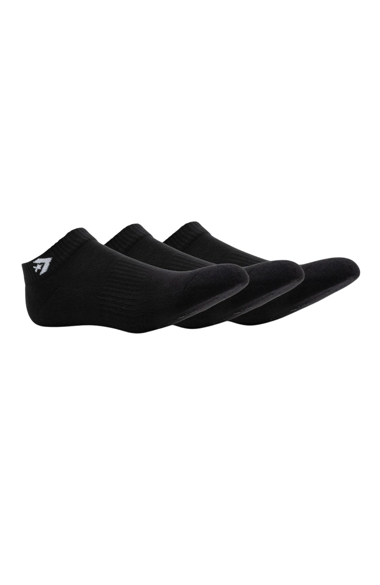 Converse Ped Sock 3PK Black