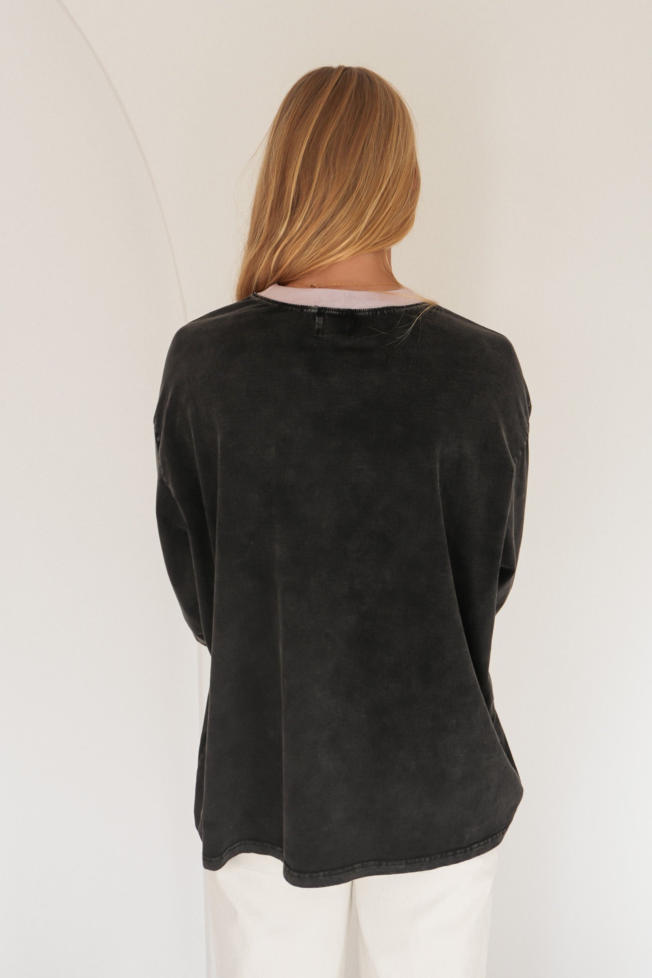 Cool It Cowboy Long Sleeve Tee Black Acid