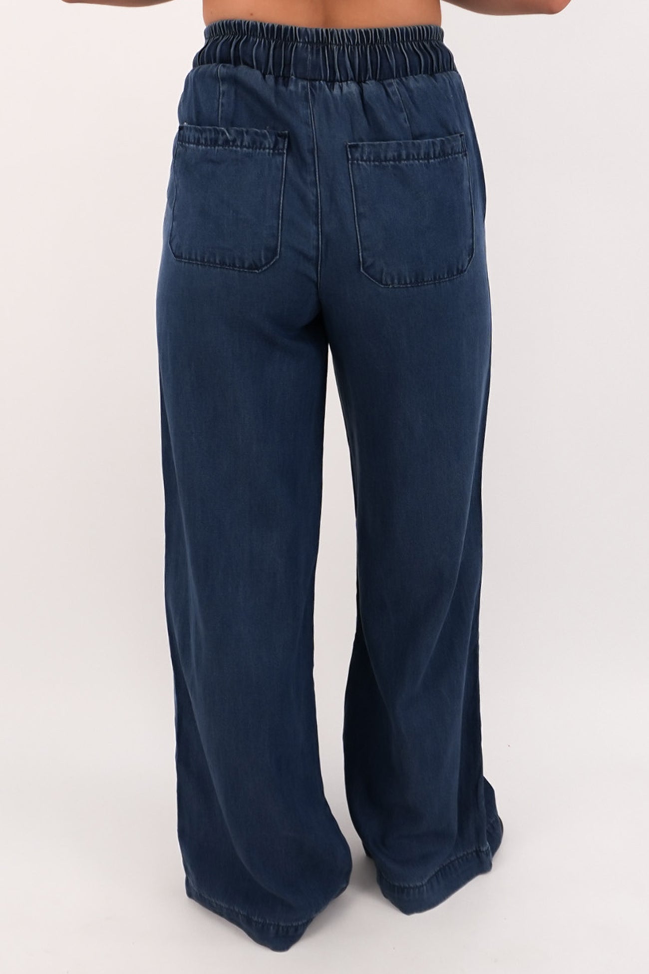 Cora Denim Pant Dark Blue