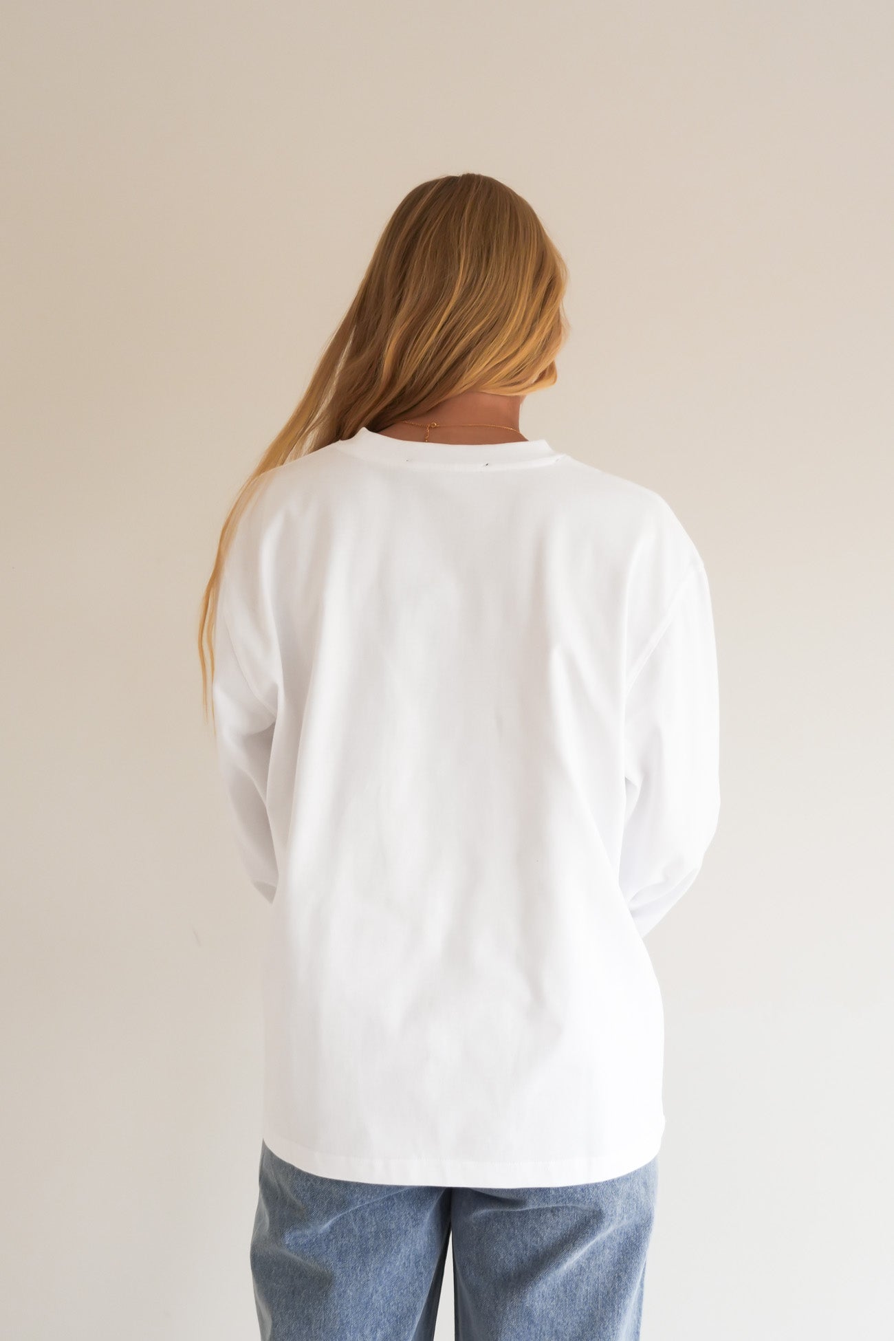 Core Long Sleeve Tee White