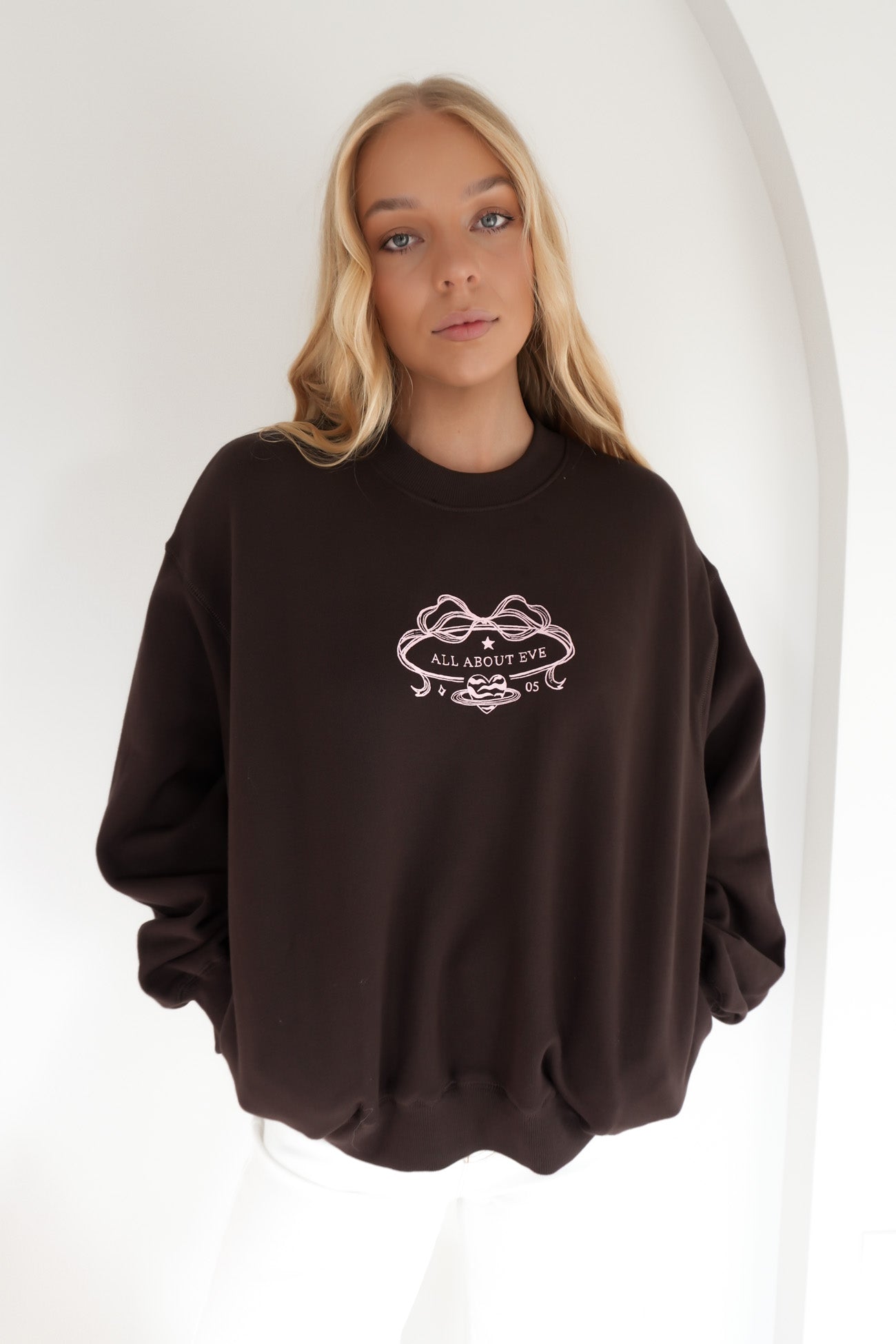 Golden Hour Box Crew Brown