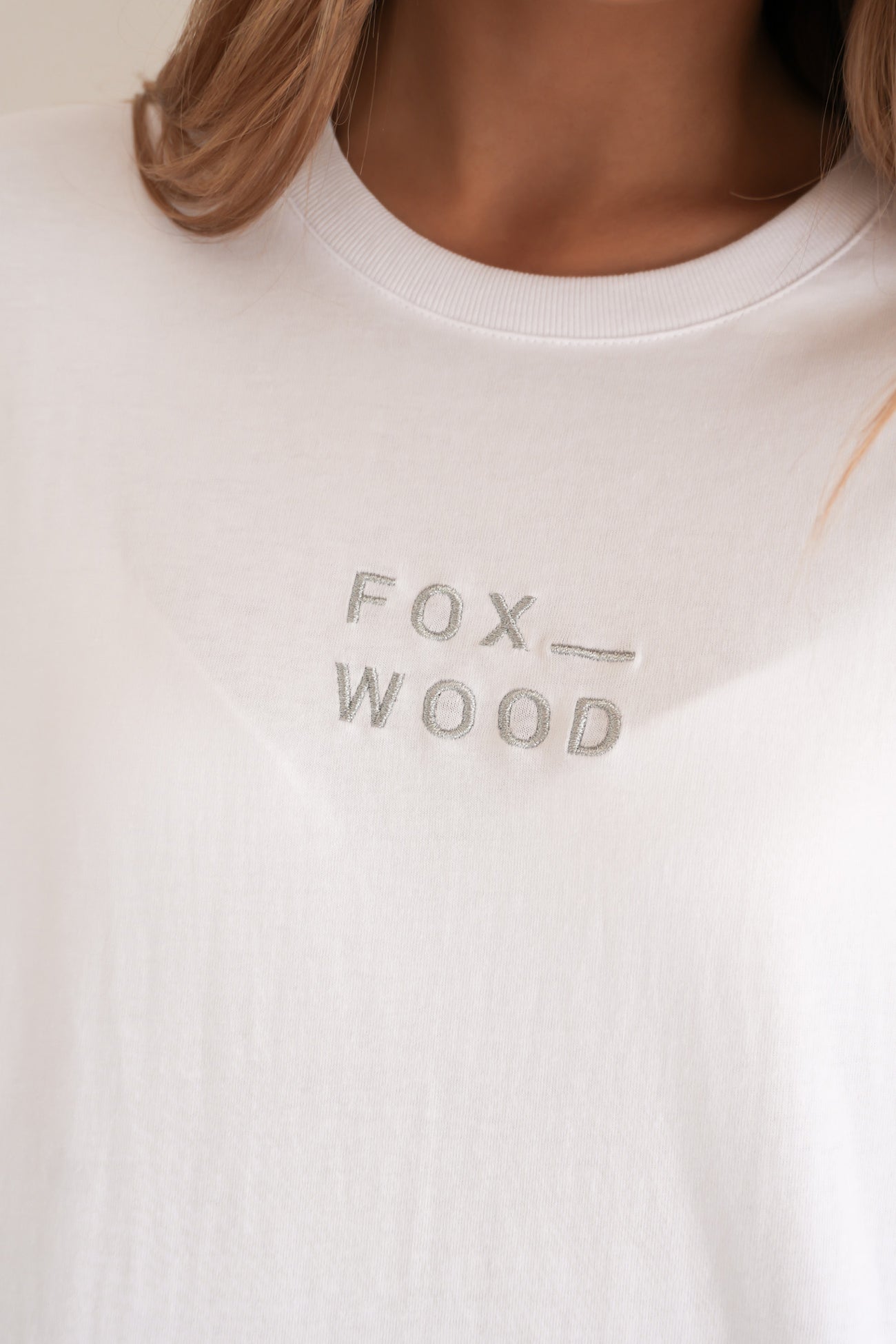 Huntleigh Oversized Tee White