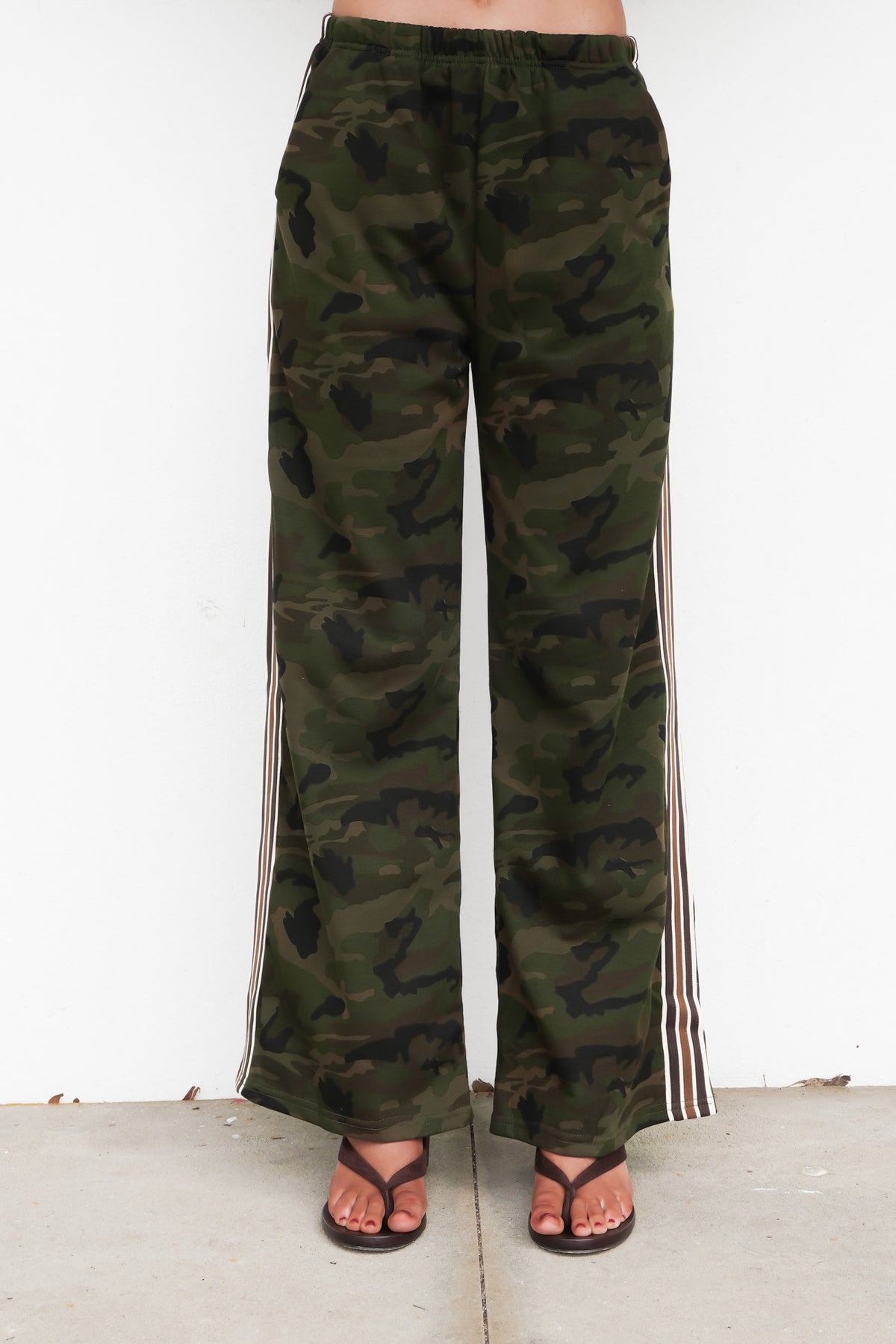 Jake Track Pant Dark Camo Brown