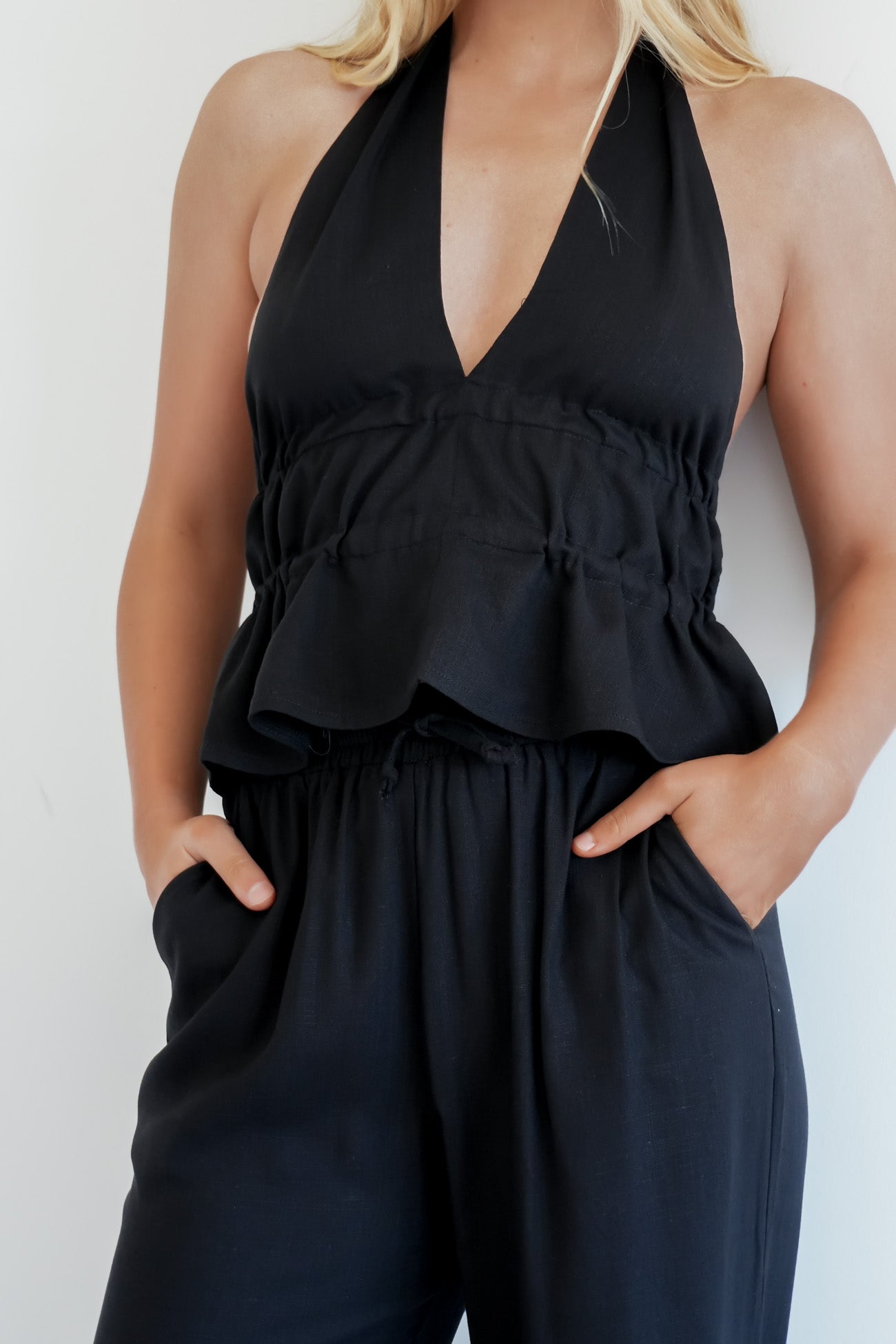 Damien Halter Top Black