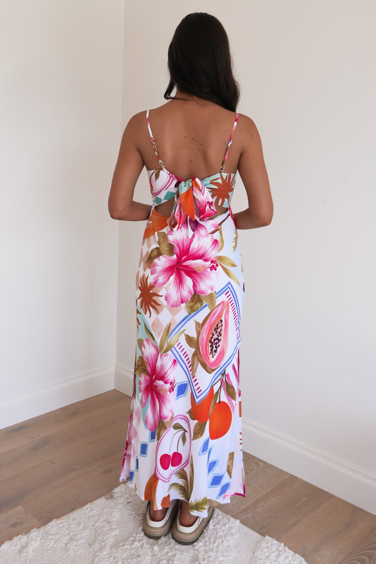Damon Midi Dress Aruba