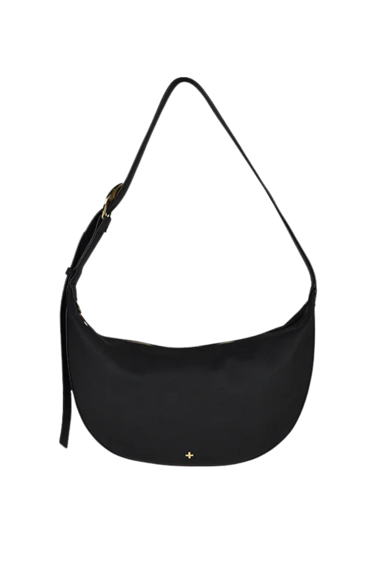 Damsel Bag Black Pebble Gold