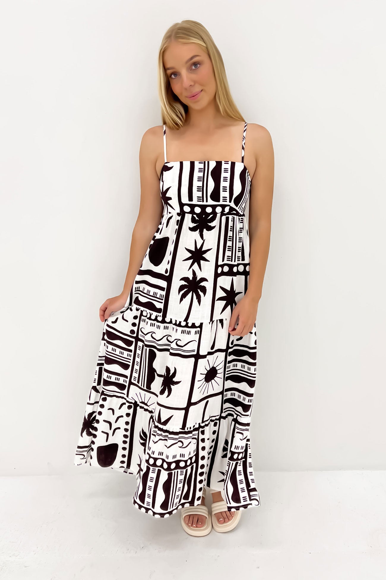 Dannili Midi Dress Tuscany