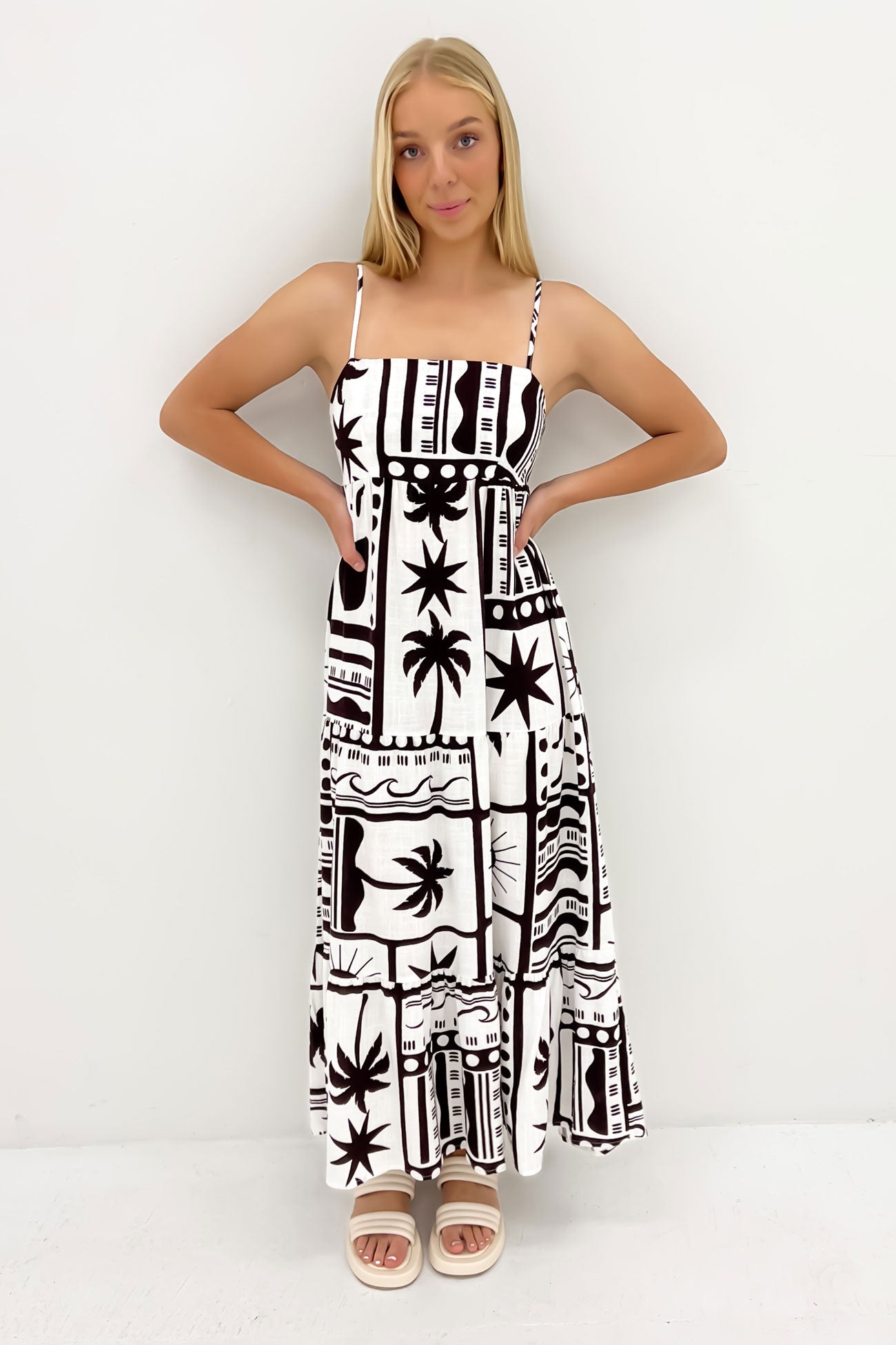 Dannili Midi Dress Tuscany