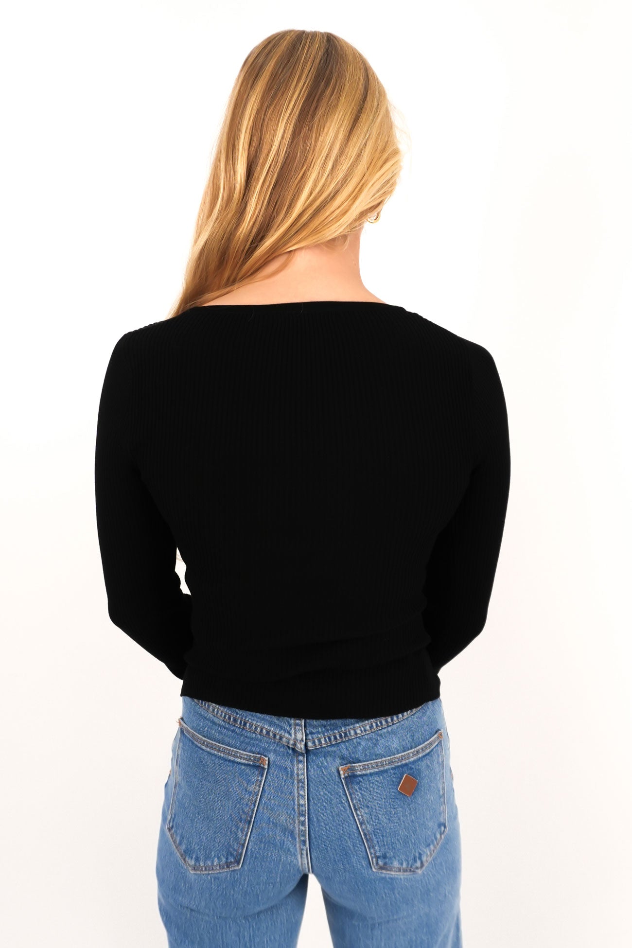 Darcie Knit Top Black
