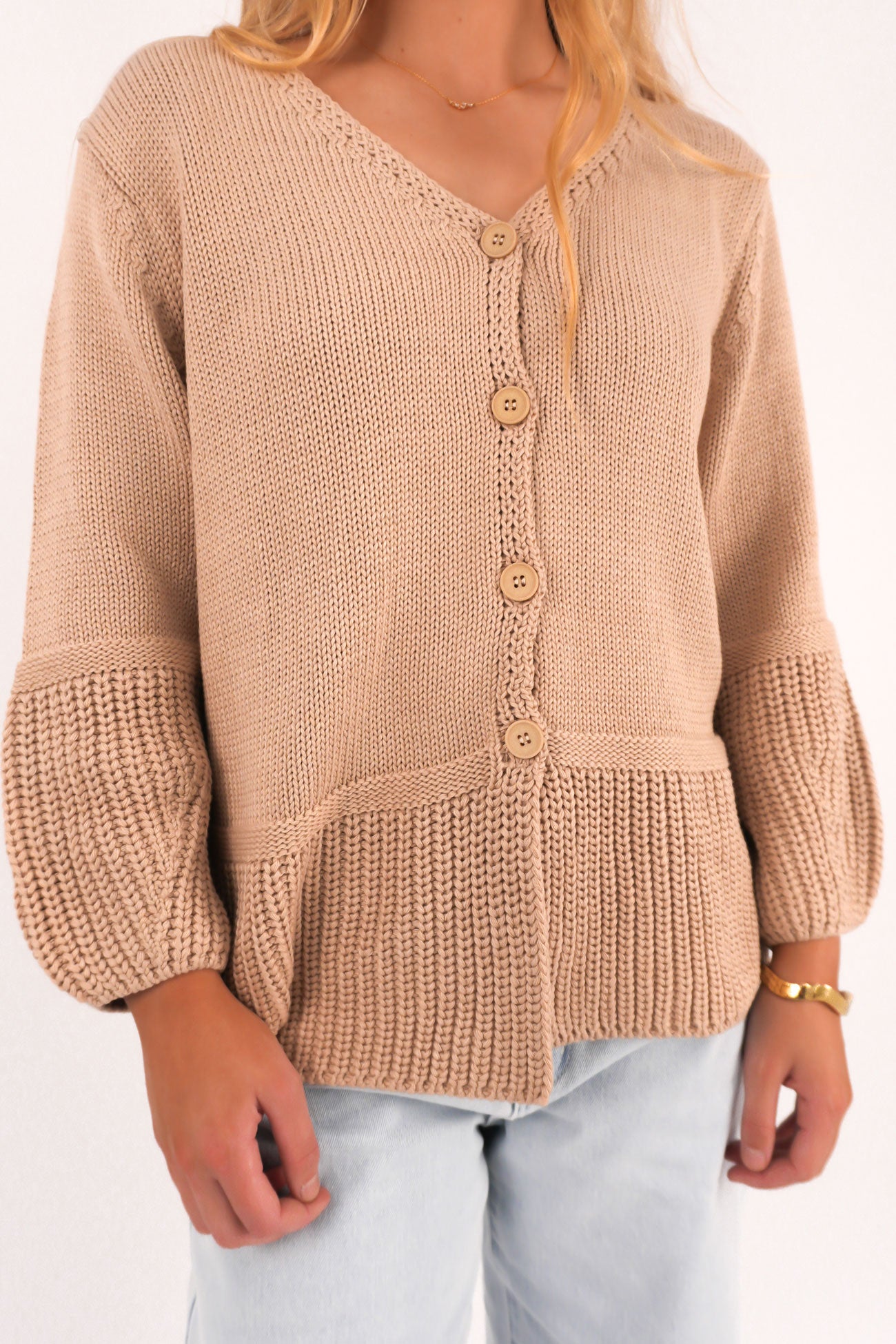 Darcy Cardigan Beige