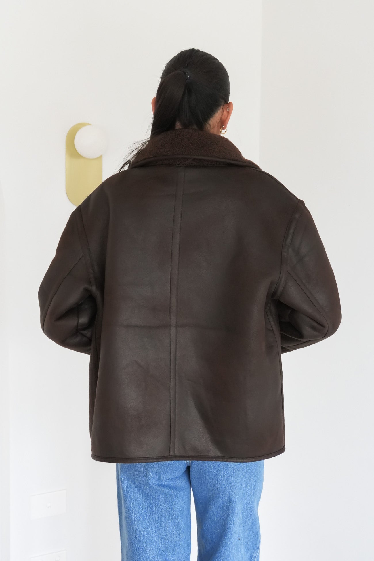 Davina Reversible Jacket Chocolate