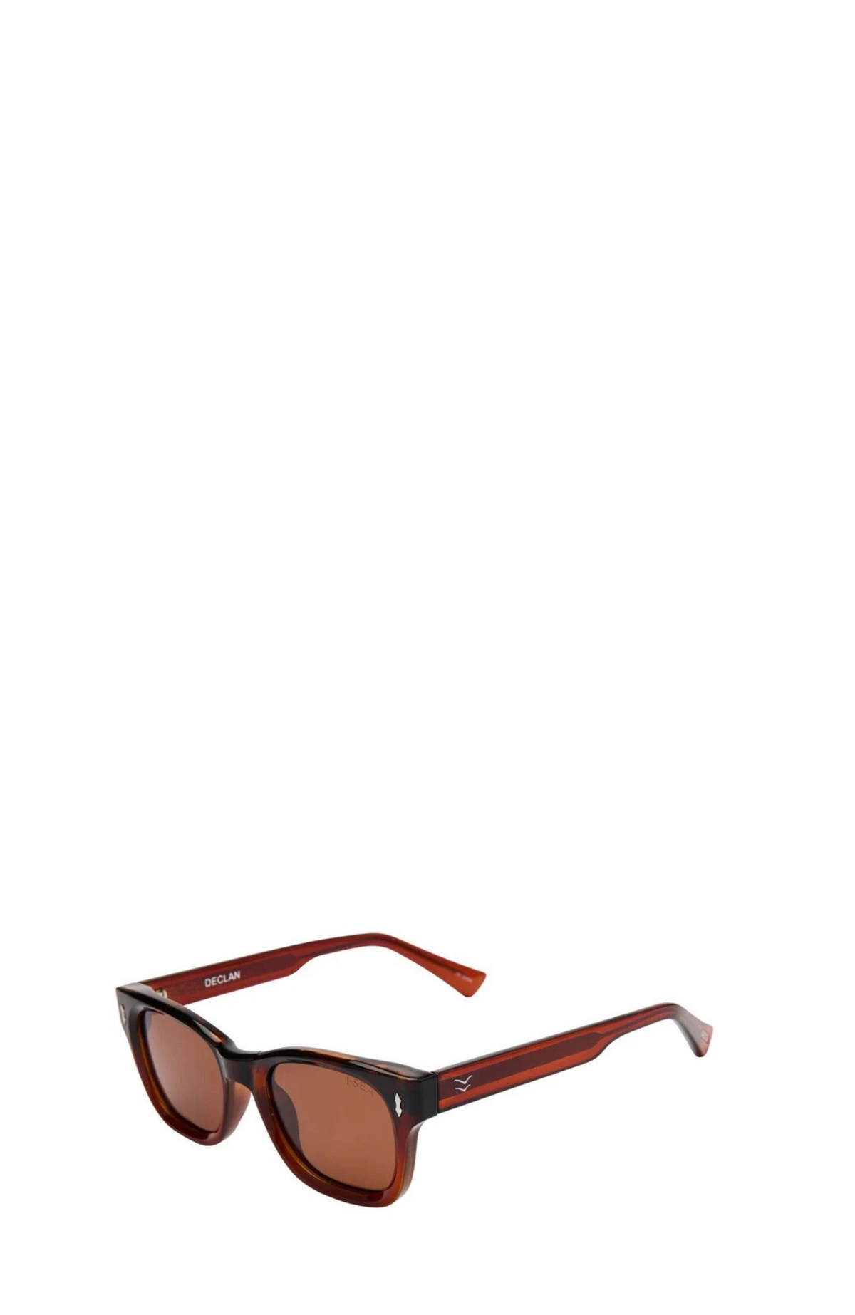 Declan Sunglasses Tort Cola Brown Polarised