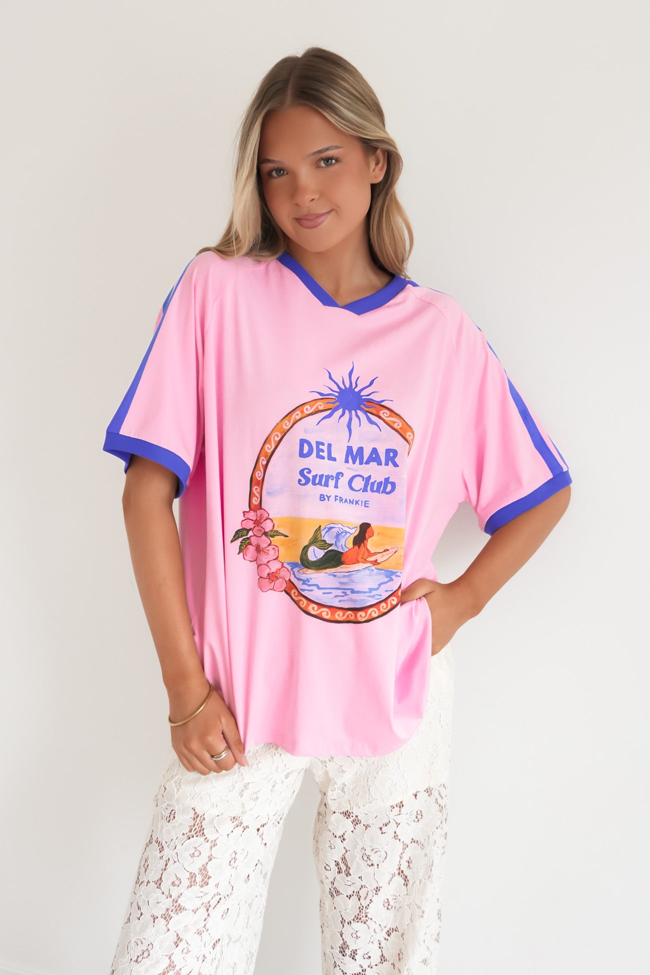 Del Mar Tee Pink