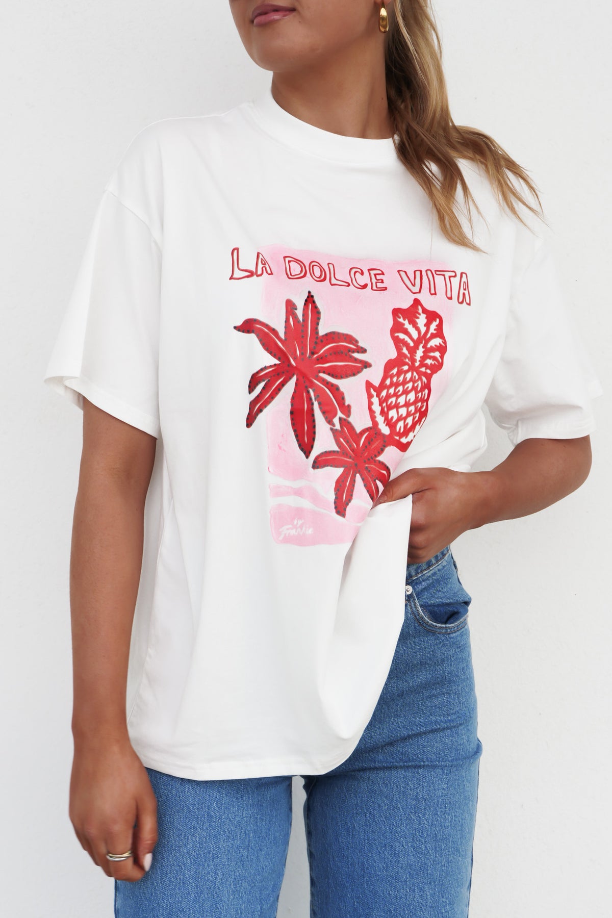 Dolce VIta Tee White