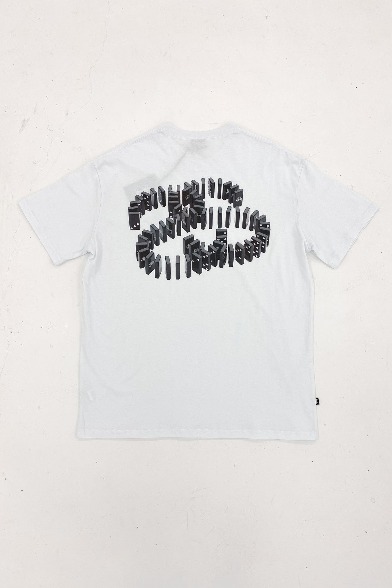 Dominoes Short Sleeve Tee White