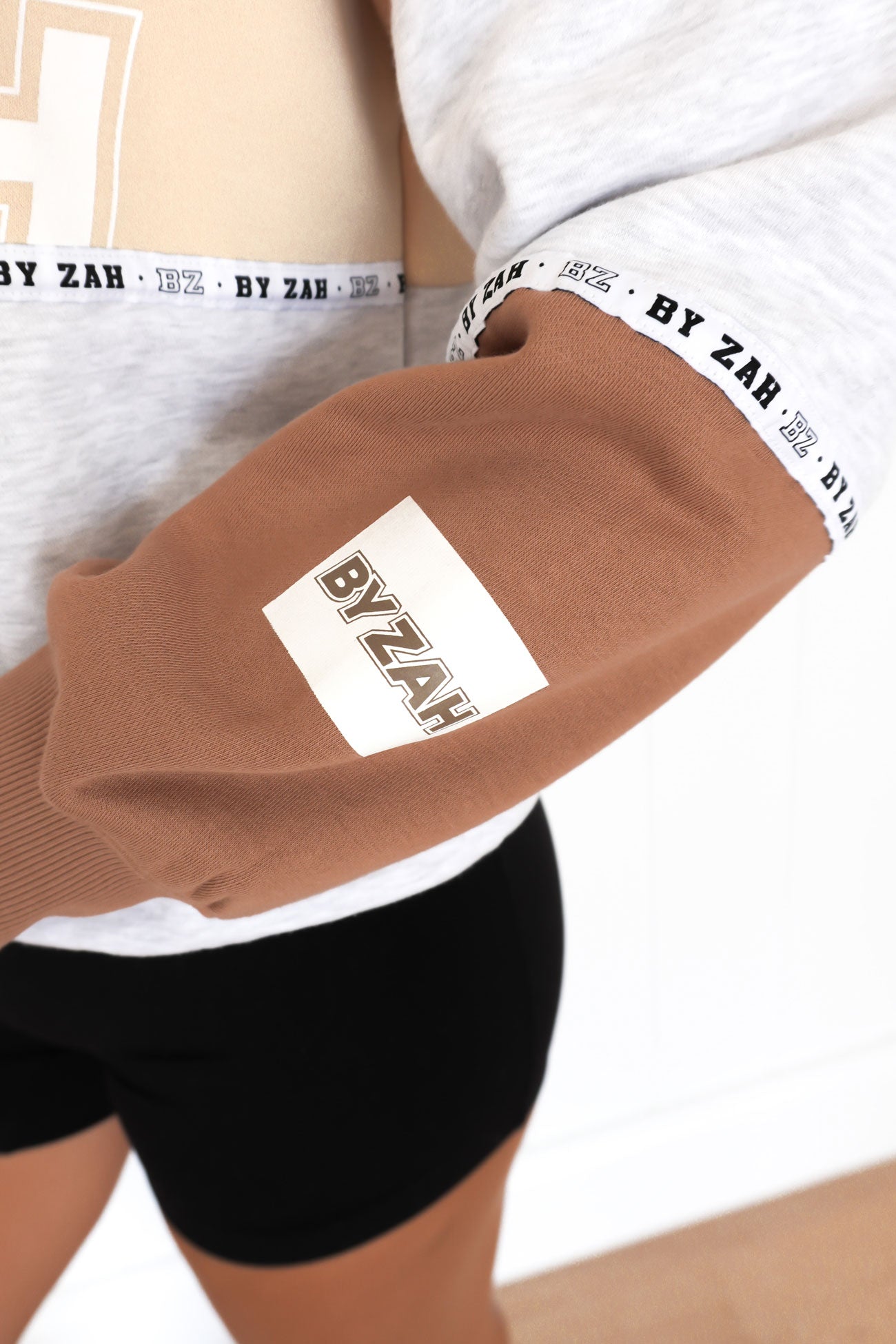 Easton Quarter Zip Beige