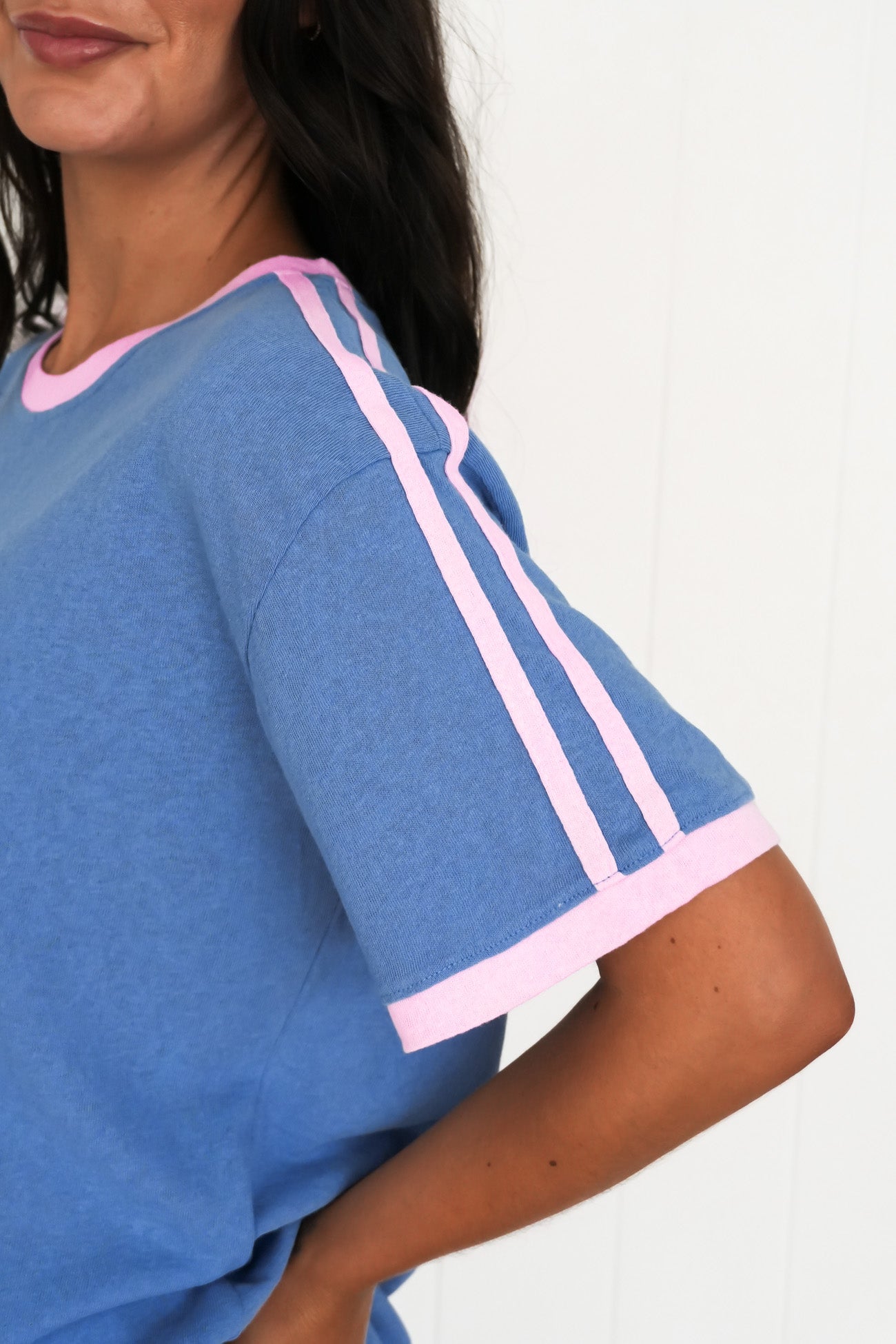 Effy Tee Blue Pink
