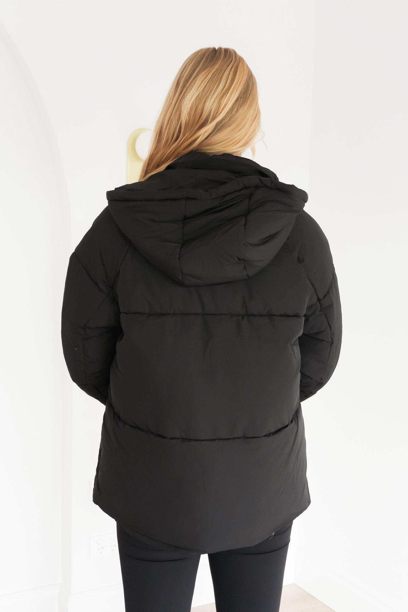 Elevate Puffer Jacket Black
