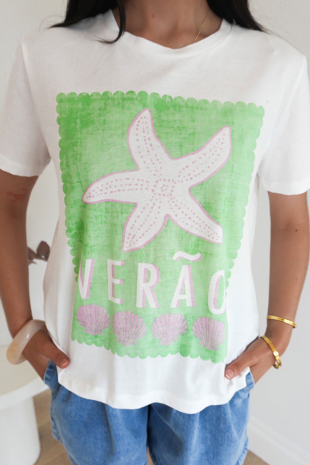 Ellia Crew Tee Verao Print