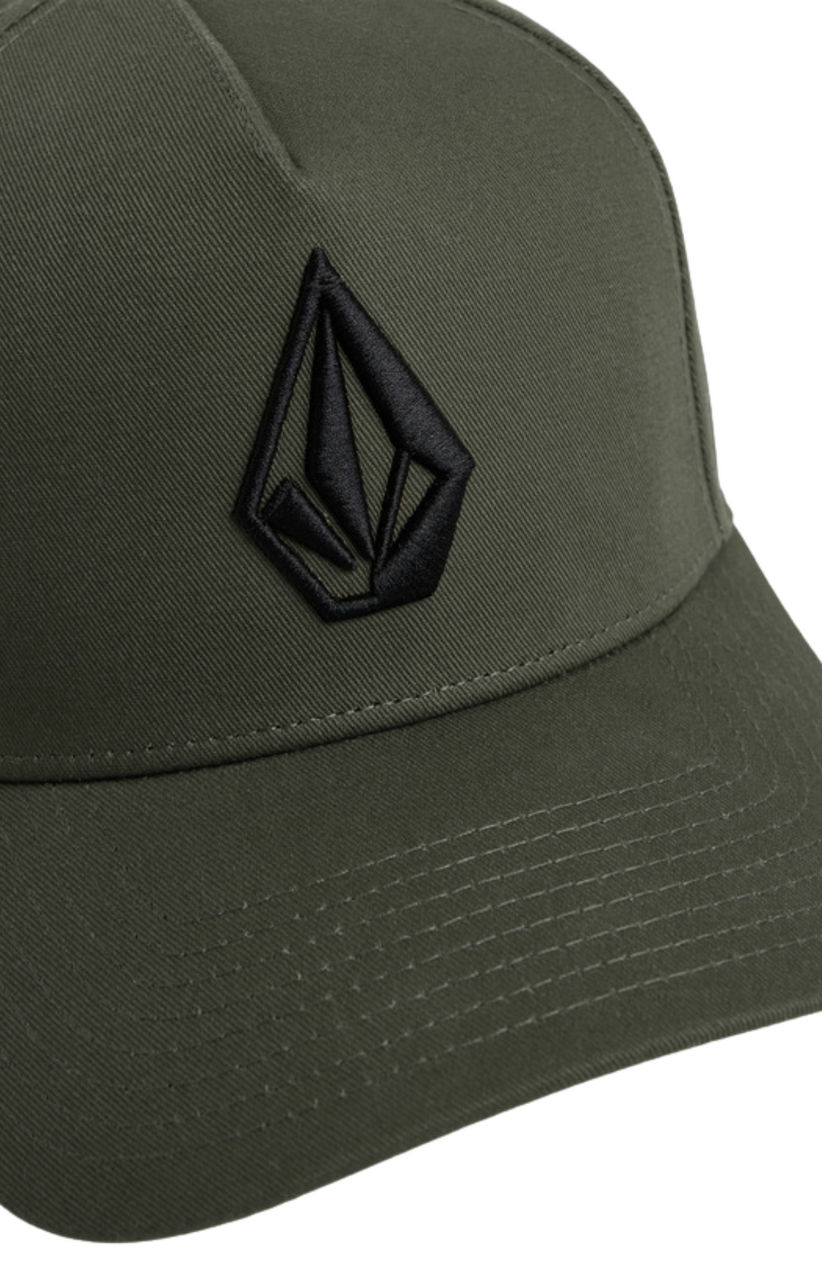 Embossed Stone Adjustable Hat Squadron Green