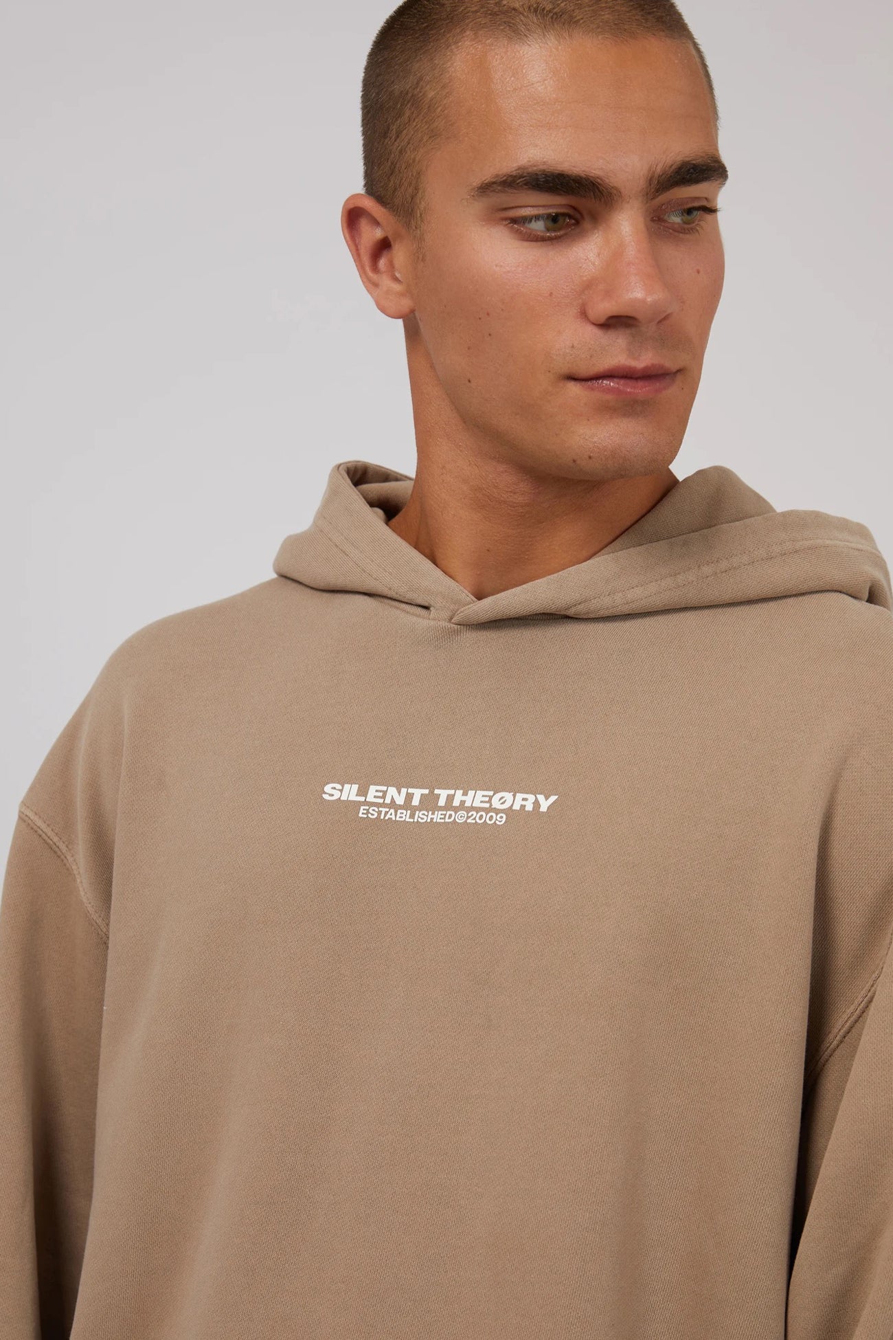 Essential Theory Hoodie Tan