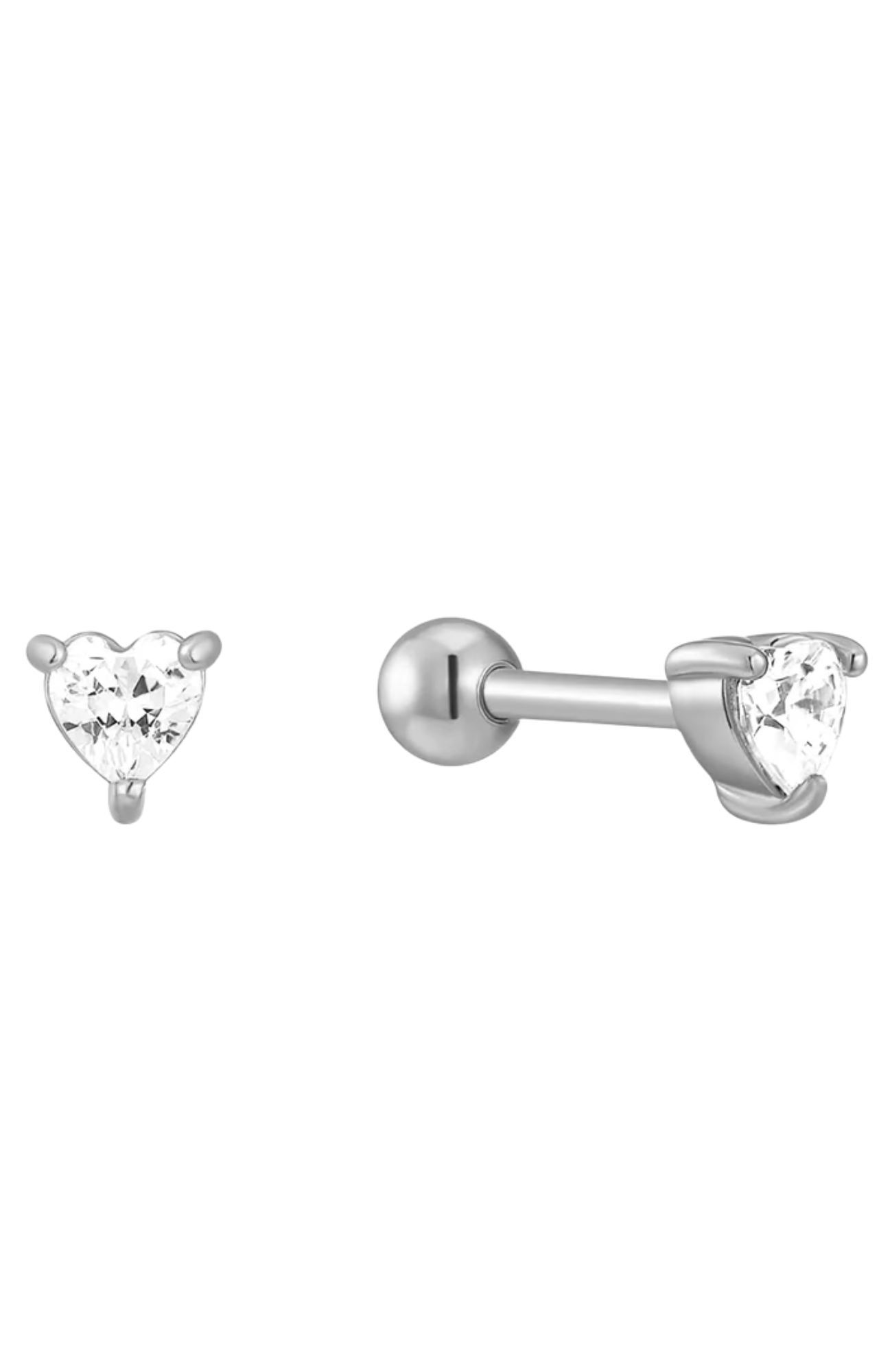 Etta Cartilage Earrings Sterling 925 Silver