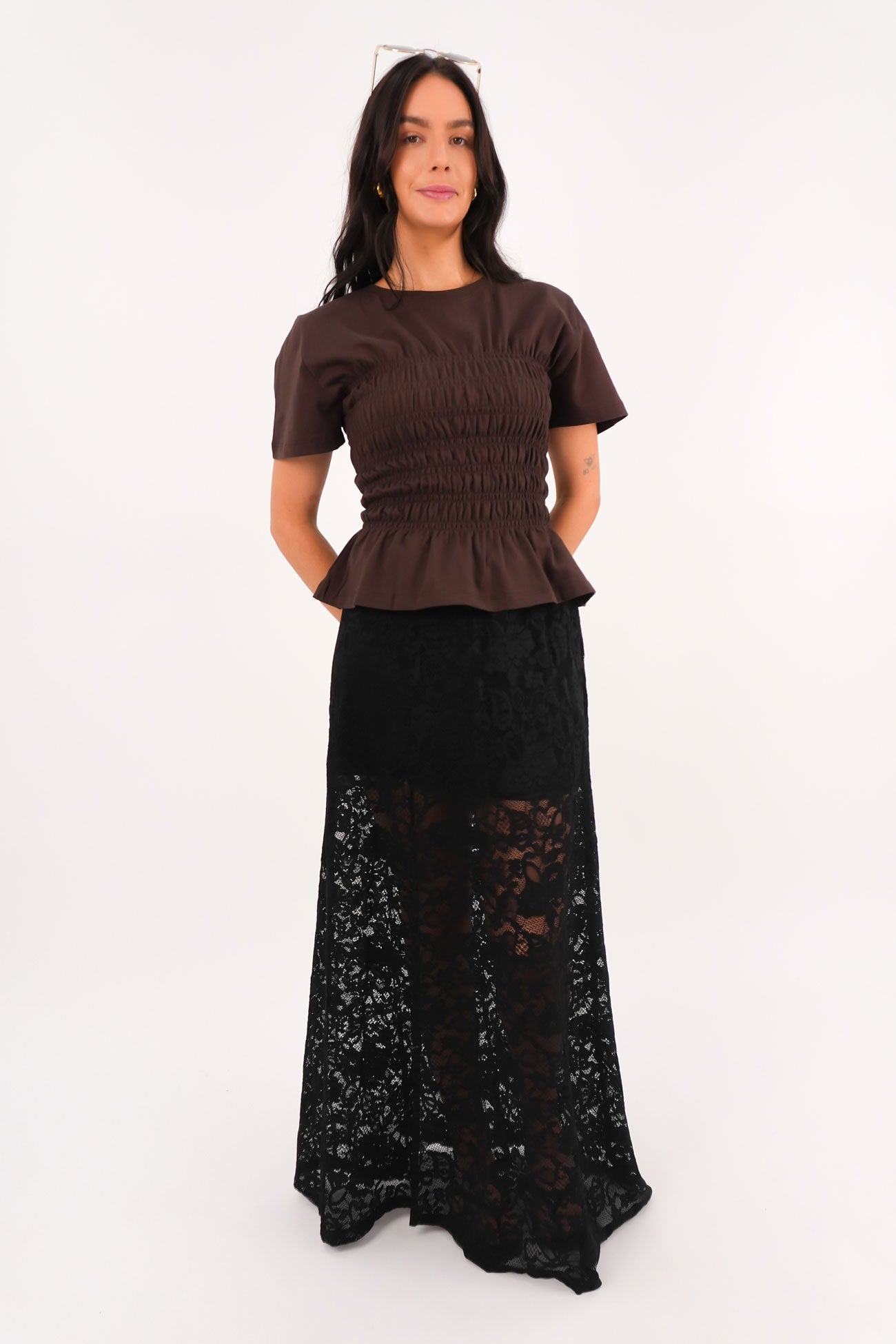 Finch Maxi Skirt Black