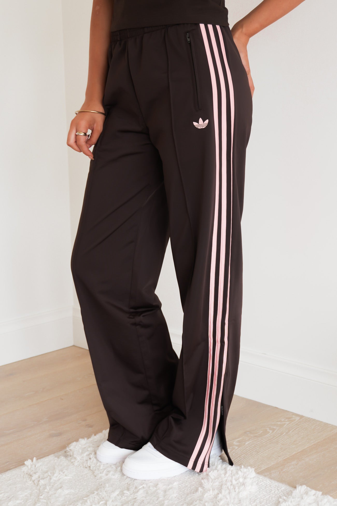 Firebird Loose Track Pant Aurora Coffee Sandy Pink